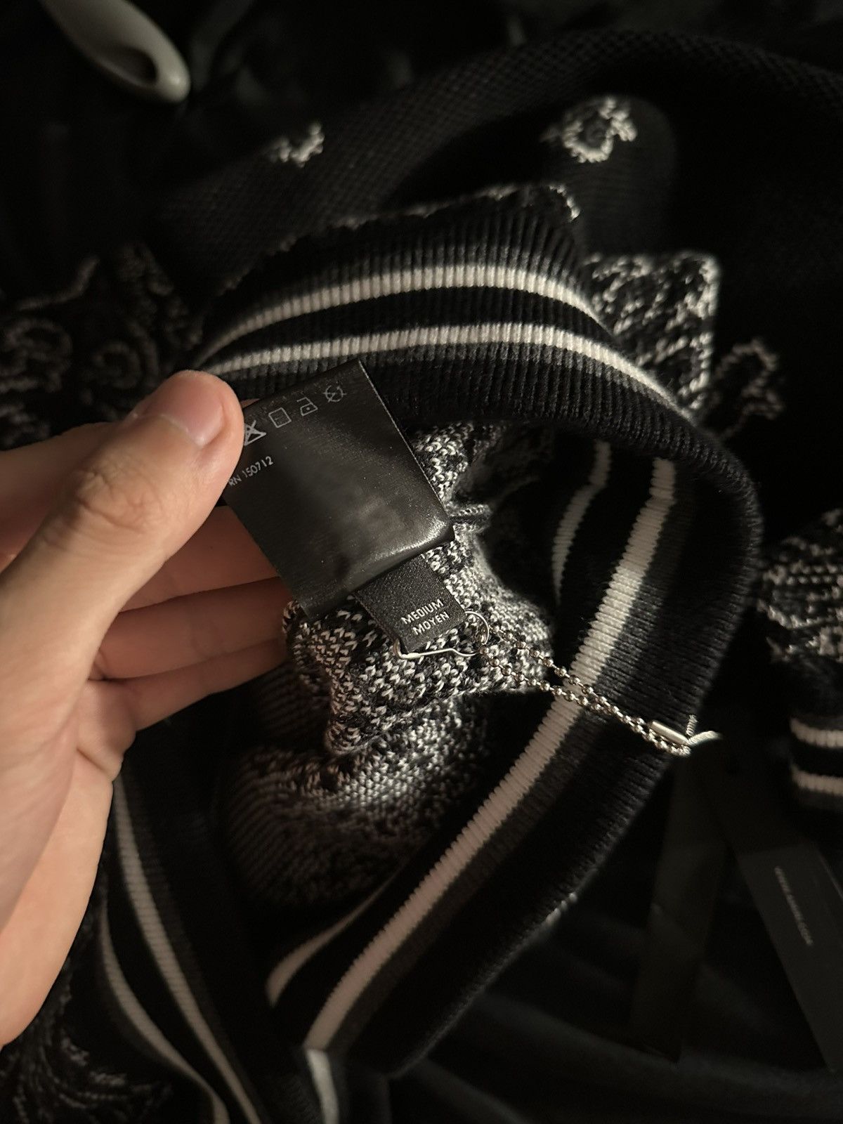Amiri Amiri Cashmere Bandana Blend Hoodie Size US M / EU 48-50 / 2 - 5 Thumbnail