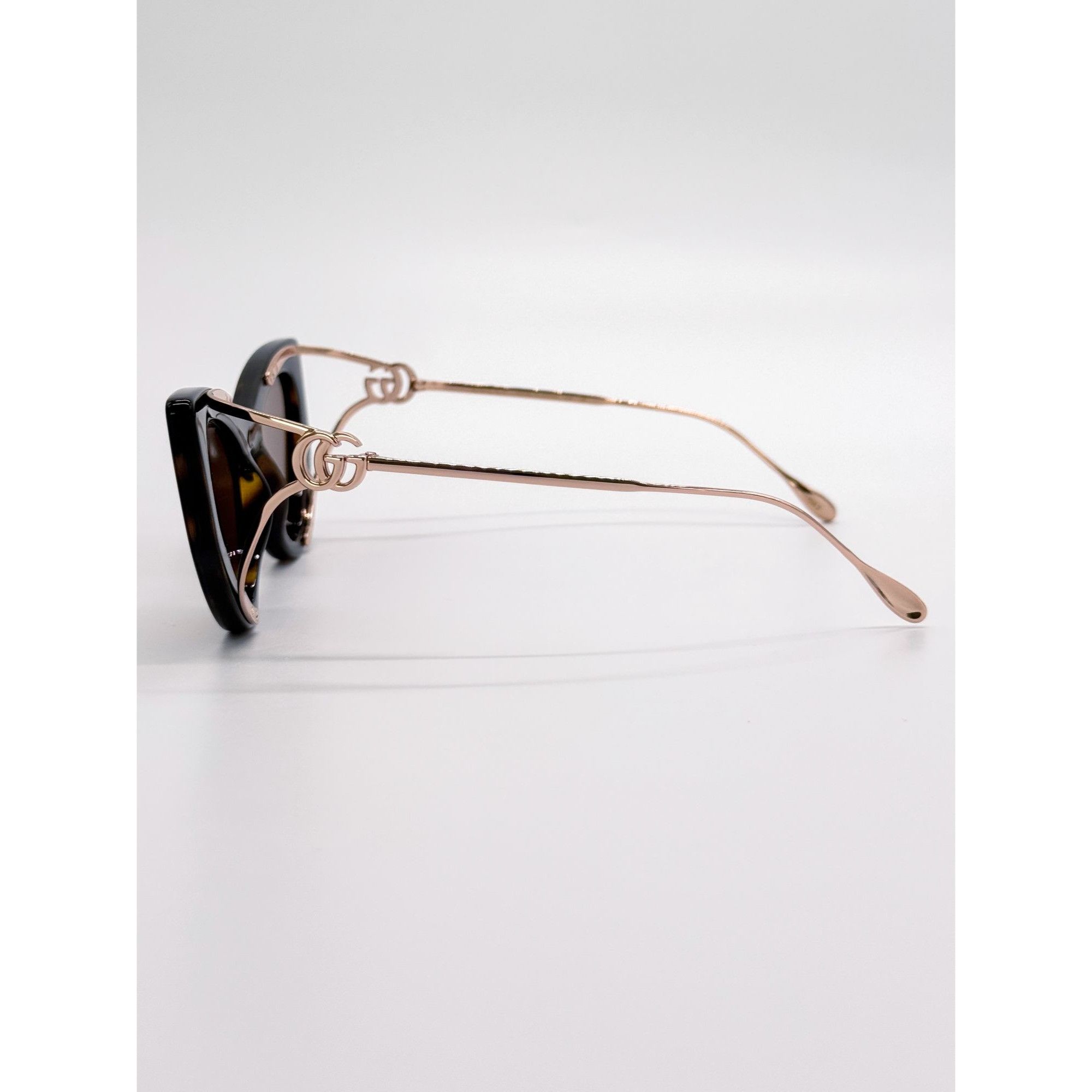 Gucci NEW GUCCI SUNGLASSES GG1565S 002 HAVANA WOMEN EYEWEAR Size ONE SIZE - 7 Thumbnail