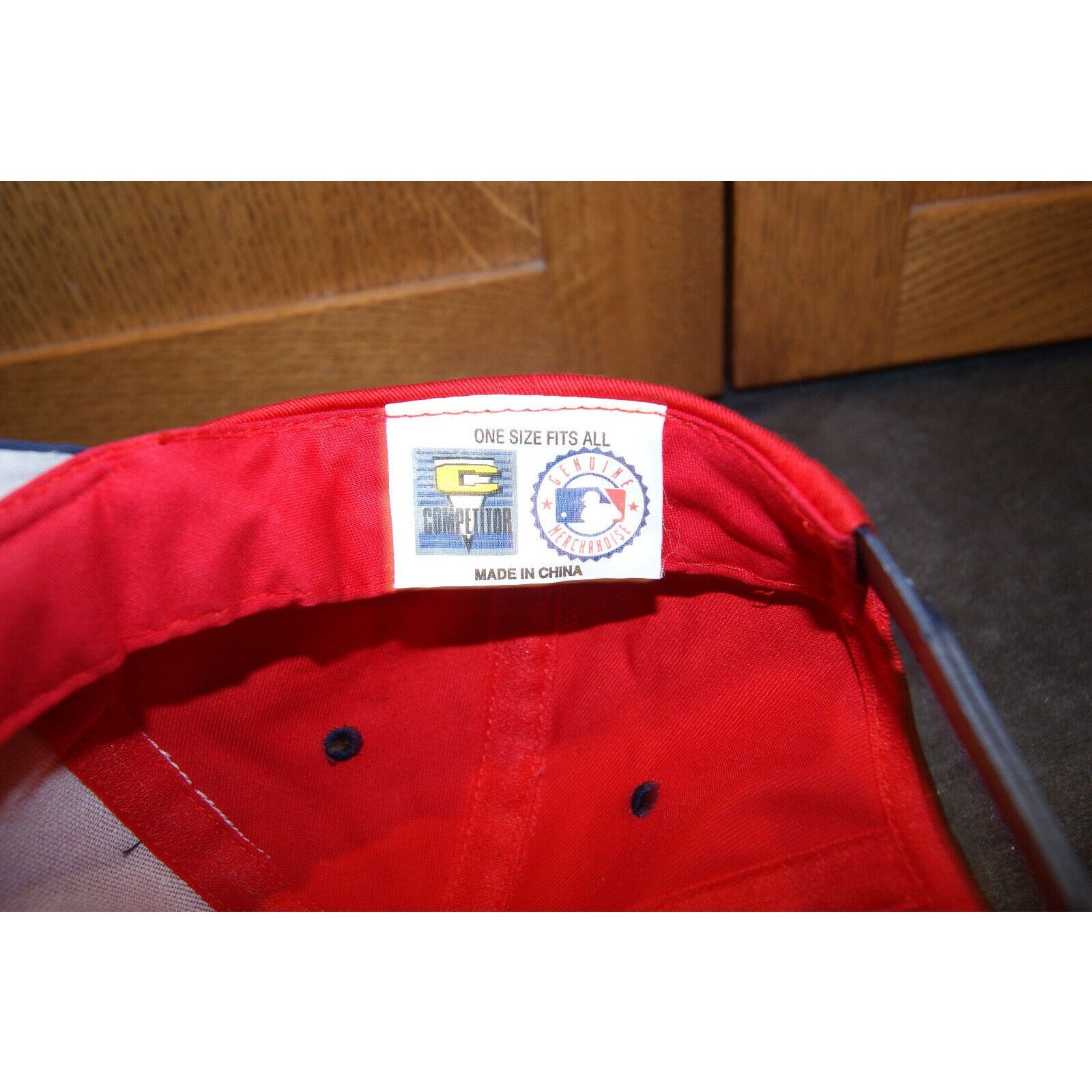 MLB VTG St Louis Cardinals Red Blue Snapback Hat Cap 2 Logo Size ONE SIZE - 7 Thumbnail