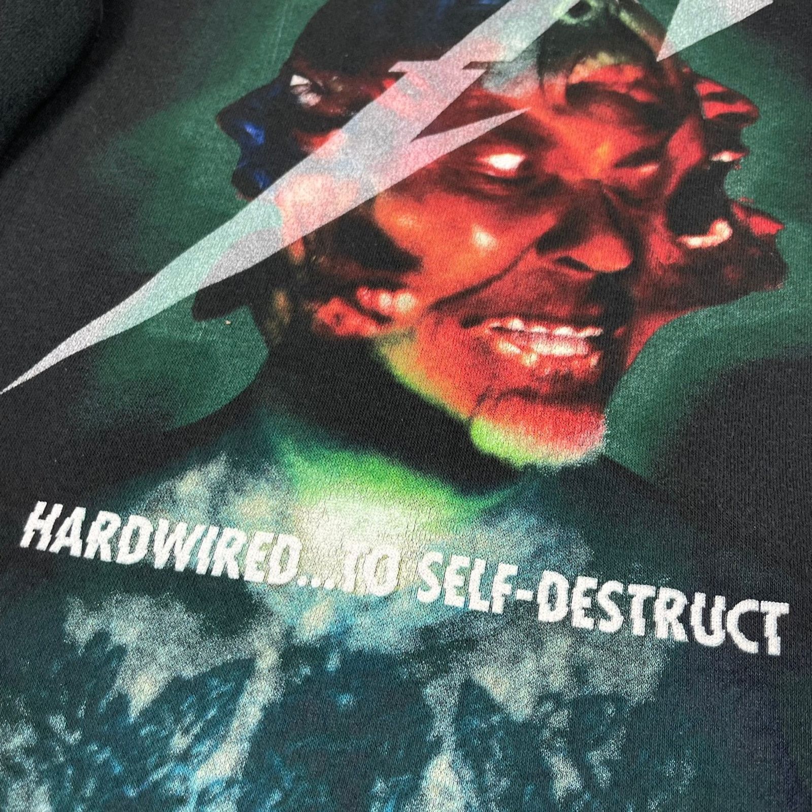 Fruit Of The Loom Vintage Metallica Hardwired to self distruct Hoodie 00s XL Size XL / US 12-14 / IT 48-50 - 8 Thumbnail