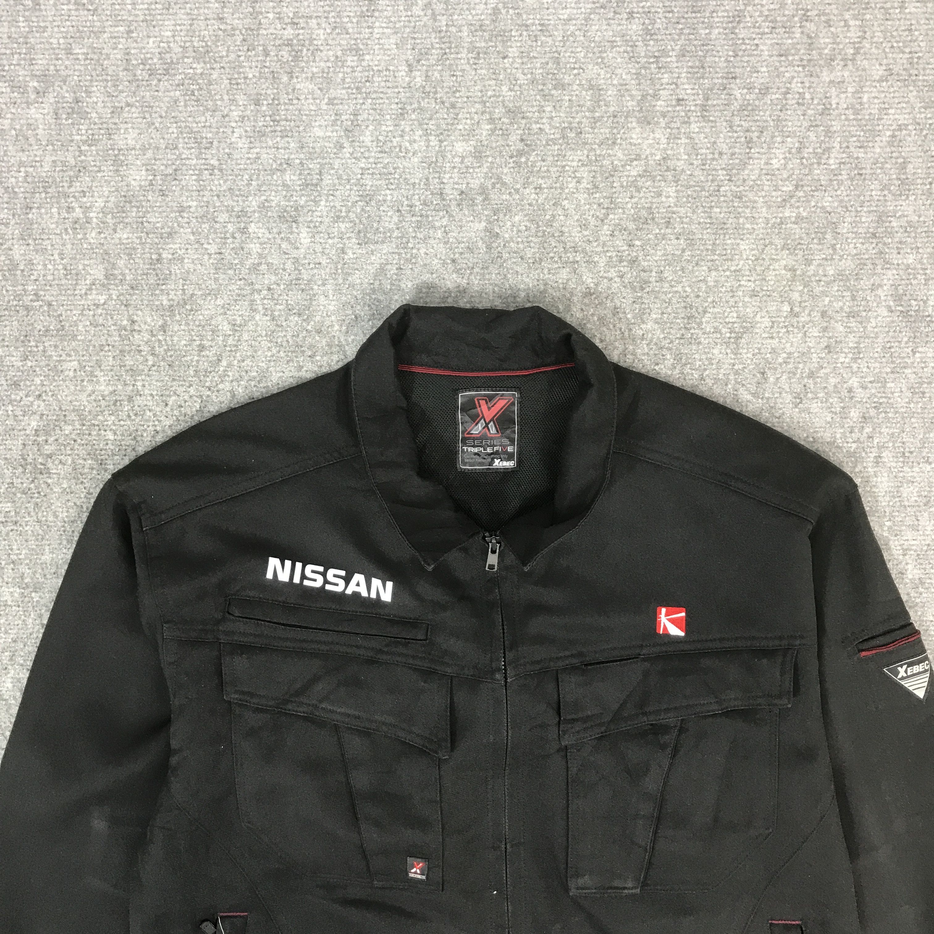 Japanese Brand NISSAN NISMO RACING TEAM BLACK CUSTOM JACKET K71B19 Size US L / EU 52-54 / 3 - 3 Thumbnail