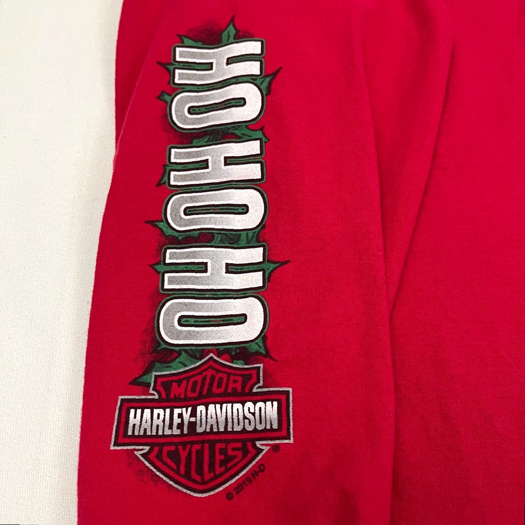 Harley Davidson Harley-Davidson Christmas Shirt Men 3XL Red Santa Claus Motorcycle Reindeer 2019 Size US XXL / EU 58 / 5 - 3 Thumbnail