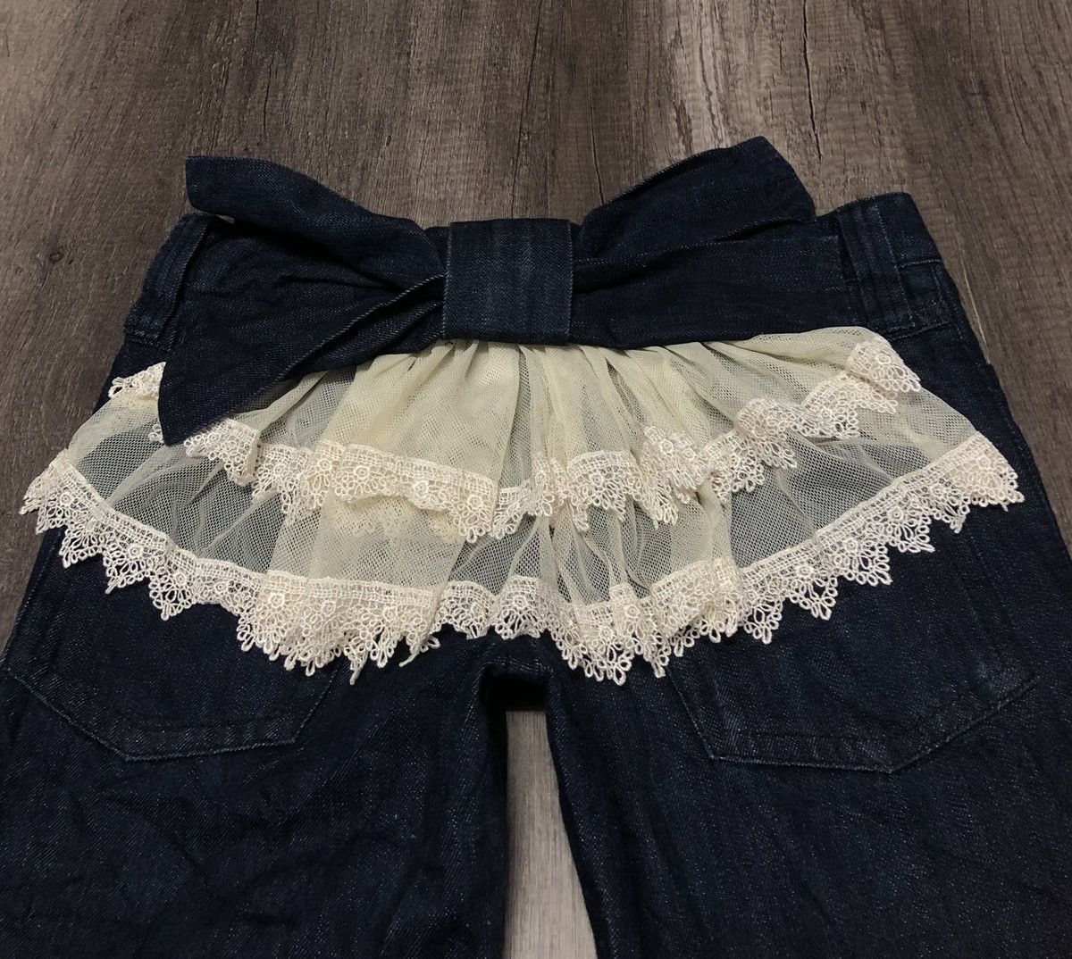 Designer × Japanese Brand Japanese Brand Rare Skirt Style Jeans Size 32" / US 10 / IT 46 - 14 Thumbnail