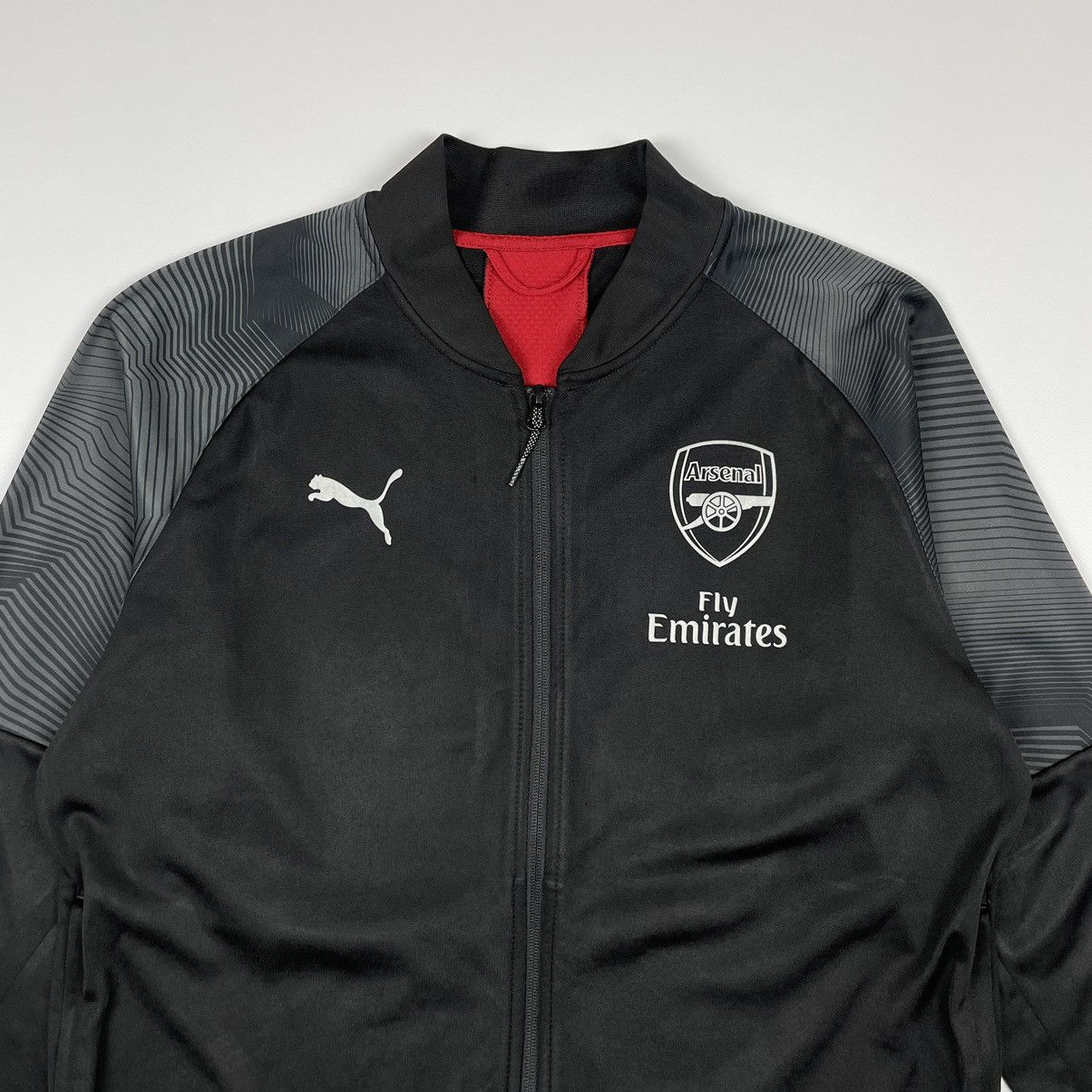 ARSNL × Puma Arsenal FC Puma Football Training Jacket Soccer Track Topzip Size US L / EU 52-54 / 3 - 4 Thumbnail