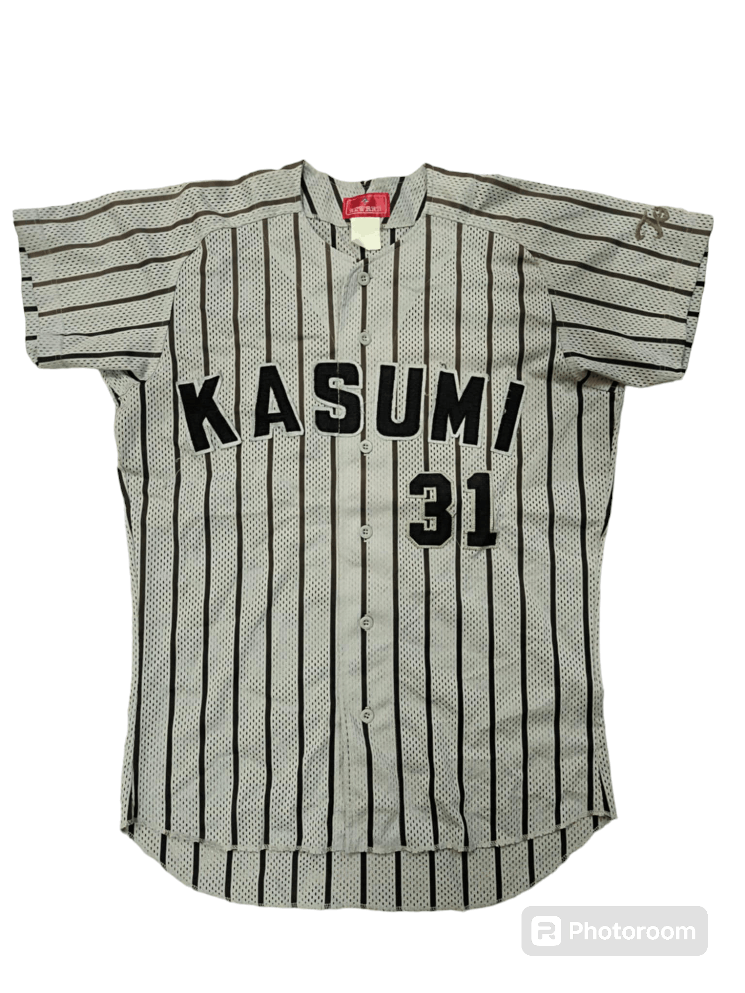 Japanese Brand Vintage Jersey Reward Baseball Kasumi Tokyo Size US L / EU 52-54 / 3 - 1 Thumbnail