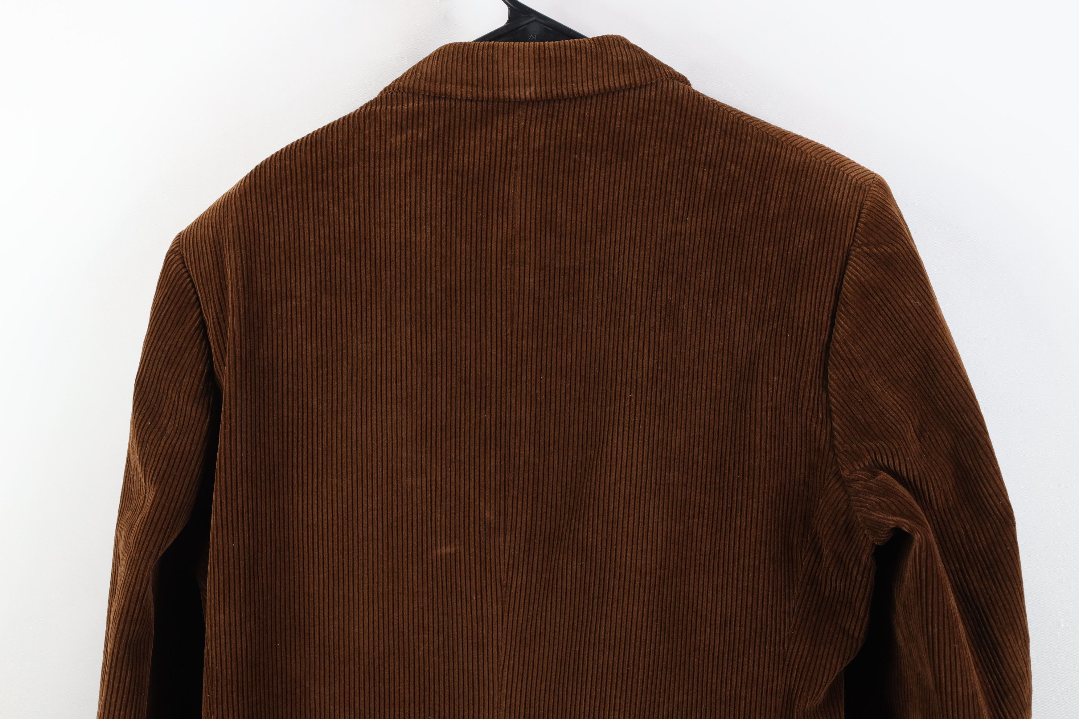 Vintage Vintage 70s Streetwear Suit Coat Blazer Jacket Brown Size US XXL / EU 58 / 5 - 14 Thumbnail