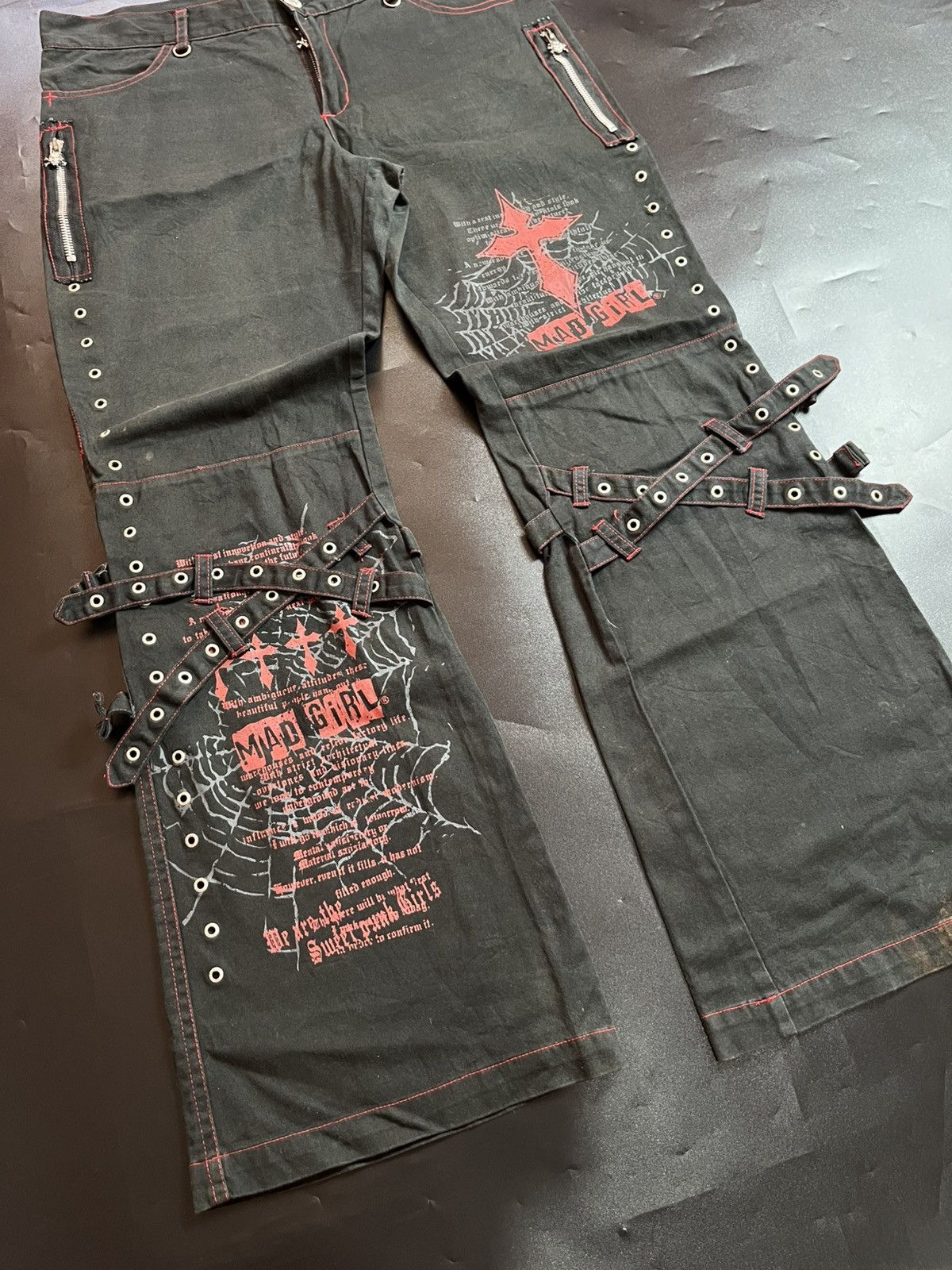Hysteric Glamour × If Six Was Nine × Japanese Brand Japanese vintage Flared Mad Punk gothic Size US 30 / EU 46 - 2 Thumbnail