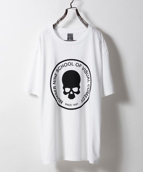 number nine SCHOOL OF VISUAL COMEDY T-SHIRT tee