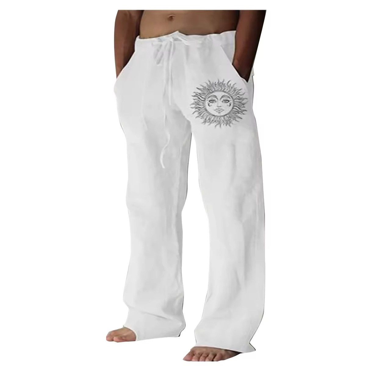 Designer × Other Men Cotton Casual Pants Oversized Jogger Sweatpants Size US 33 - 1 Thumbnail