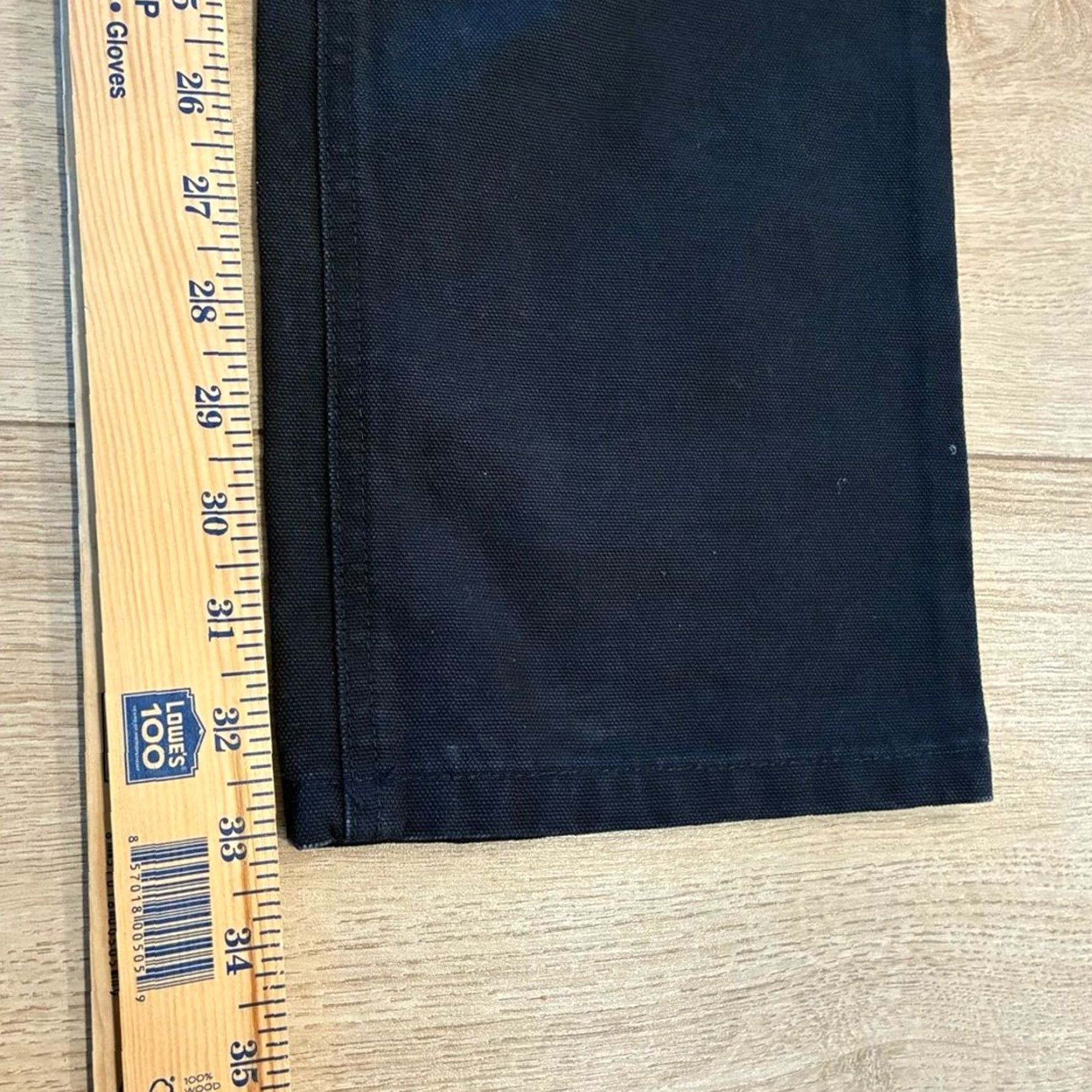 Doublet BEST MADE CO. Men’s Canvas Field Pant Navy Double Knee Button Fly 32 Carpenter Regular 33in Inseam Men Size US 32 / EU 48 - 7 Thumbnail
