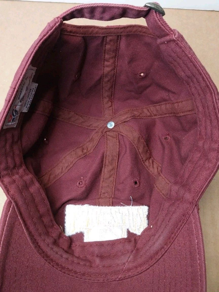 Other Kutztown University KU Maroon Hat Cap Strapback The Game Size ONE SIZE - 7 Thumbnail