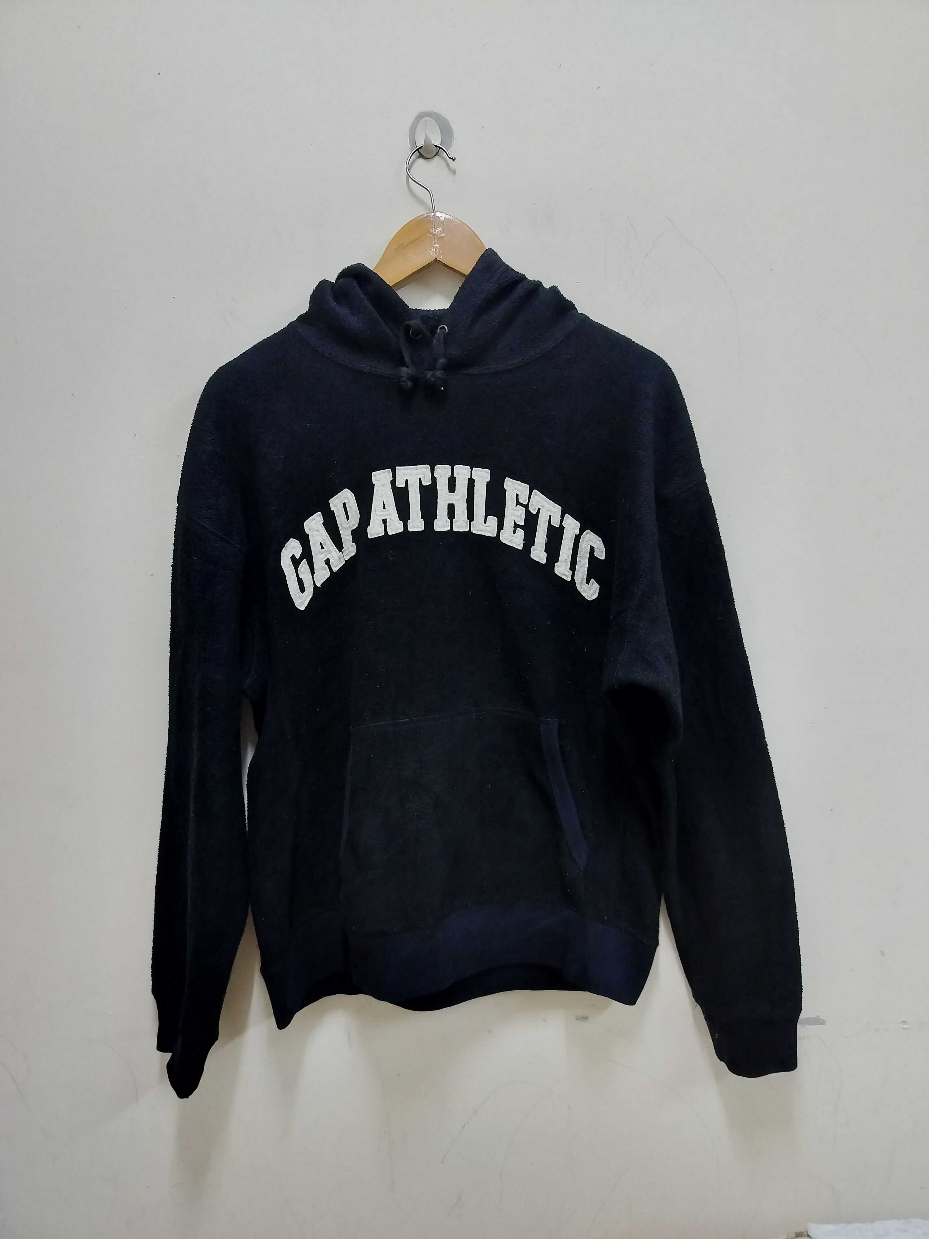 Gap Vintage 90s GAP Athletic Fleece Hoodies Size US M / EU 48-50 / 2 - 1 Thumbnail