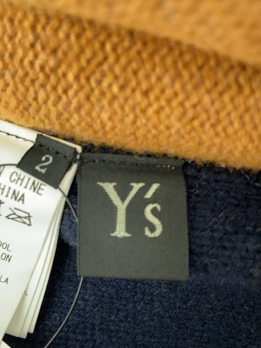Y's × Yohji Yamamoto Reconstructed Exposed Seam Wool Knit Sweater Size M / US 6-8 / IT 42-44 - 6 Thumbnail