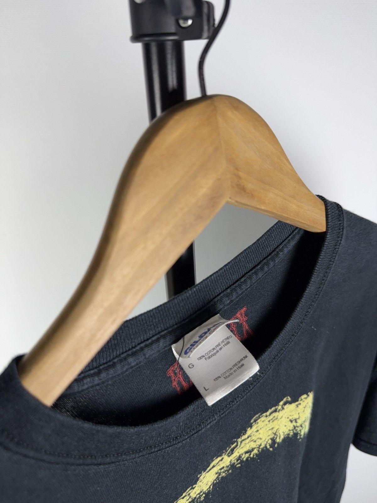 Jimi Hendrix Vintage 00s Legend Jimi Hendrix Retro logo T Shirt Y2K Size US L / EU 52-54 / 3 - 6 Thumbnail