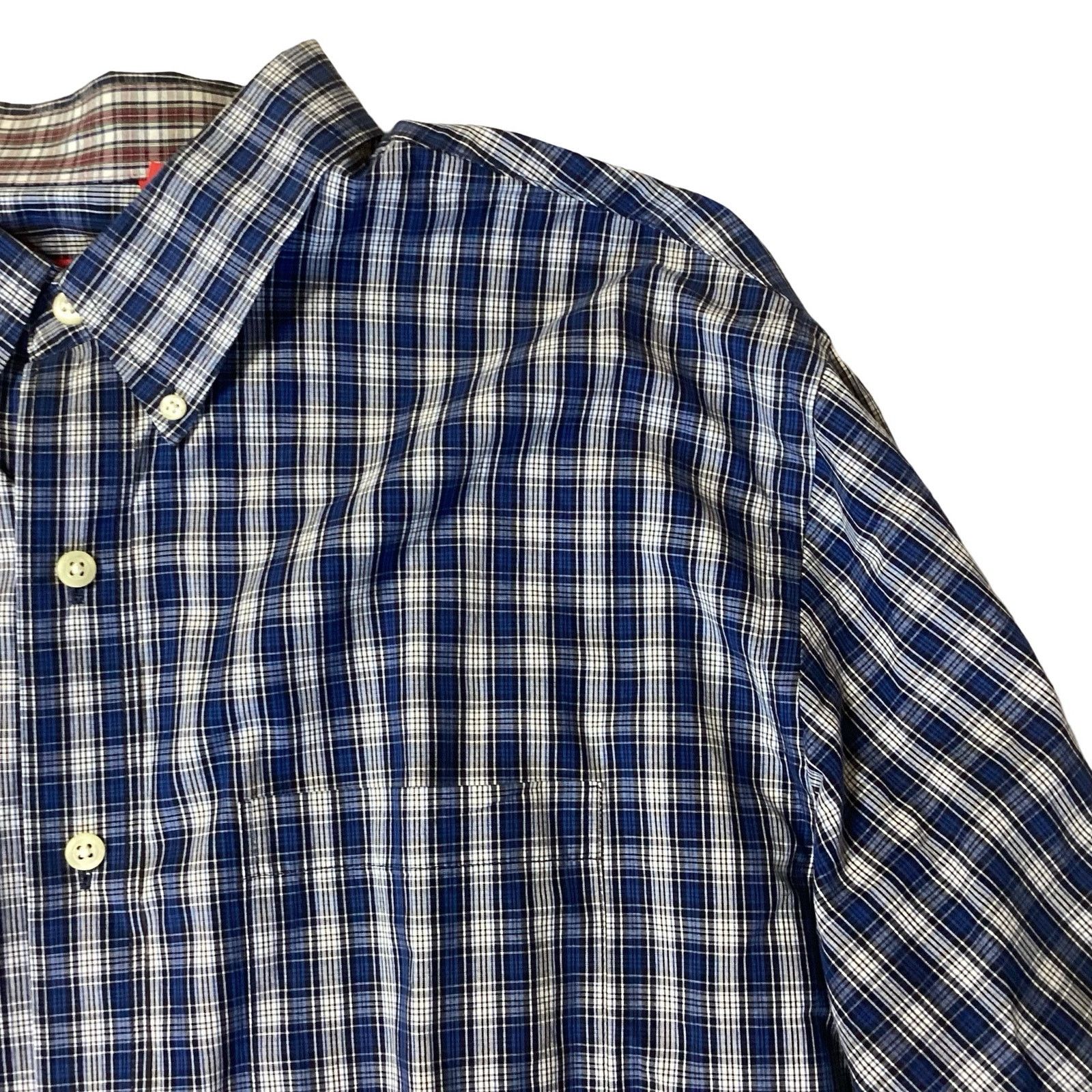 Izod IZOD Gingham Print Button Down Size US XXL / EU 58 / 5 - 3 Thumbnail
