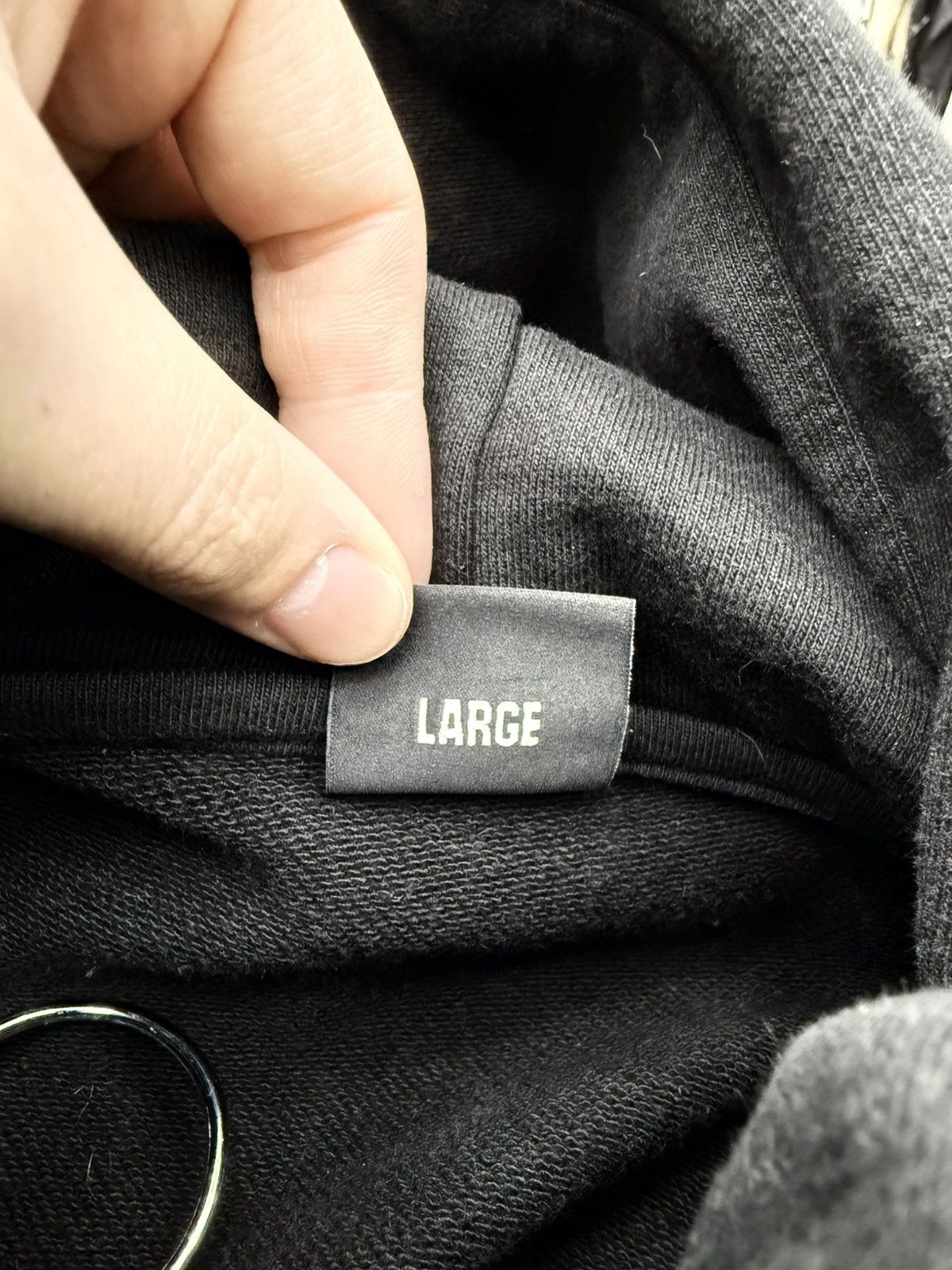 Revenge Men’s Black Revenge Hoodie Size Large Size US L / EU 52-54 / 3 - 14 Thumbnail