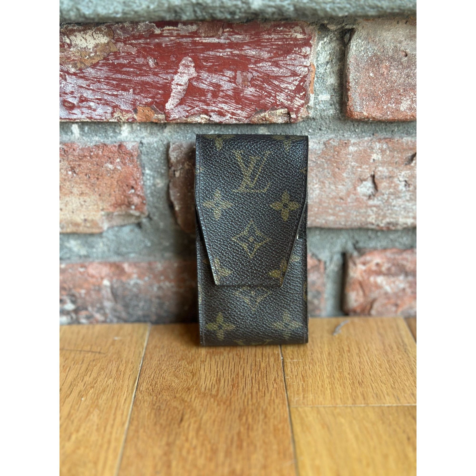 Louis Vuitton LOUIS VUITTON MONOGRAM BROWN TOBACCO M63024 CIGARETTE CASE Size ONE SIZE - 1 Thumbnail