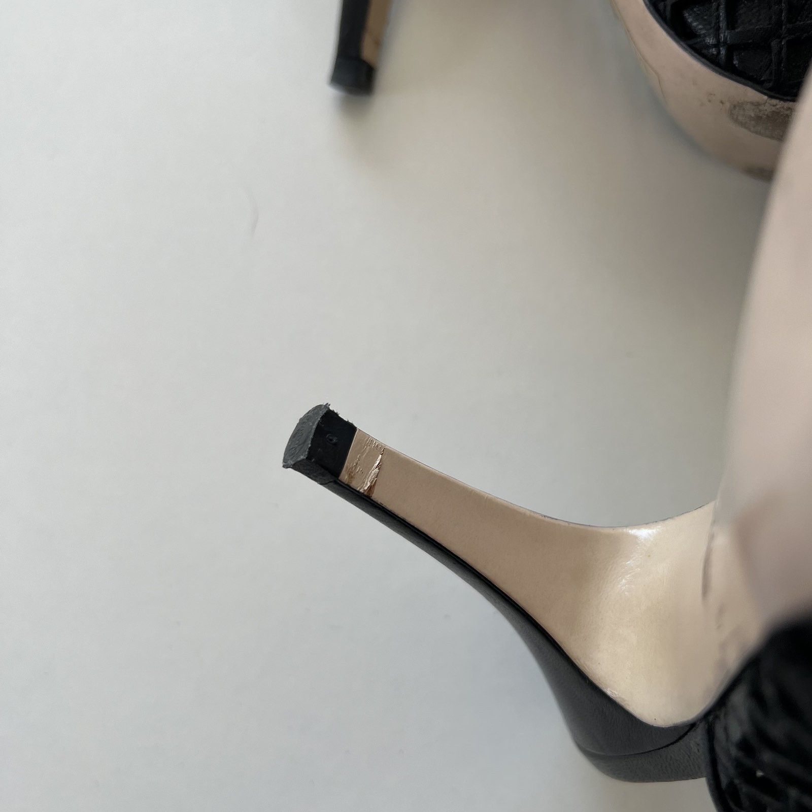 Miu Miu VTG Miu Miu leather heels shoes size 35 Black Size US 5 / IT 35 - 5 Thumbnail