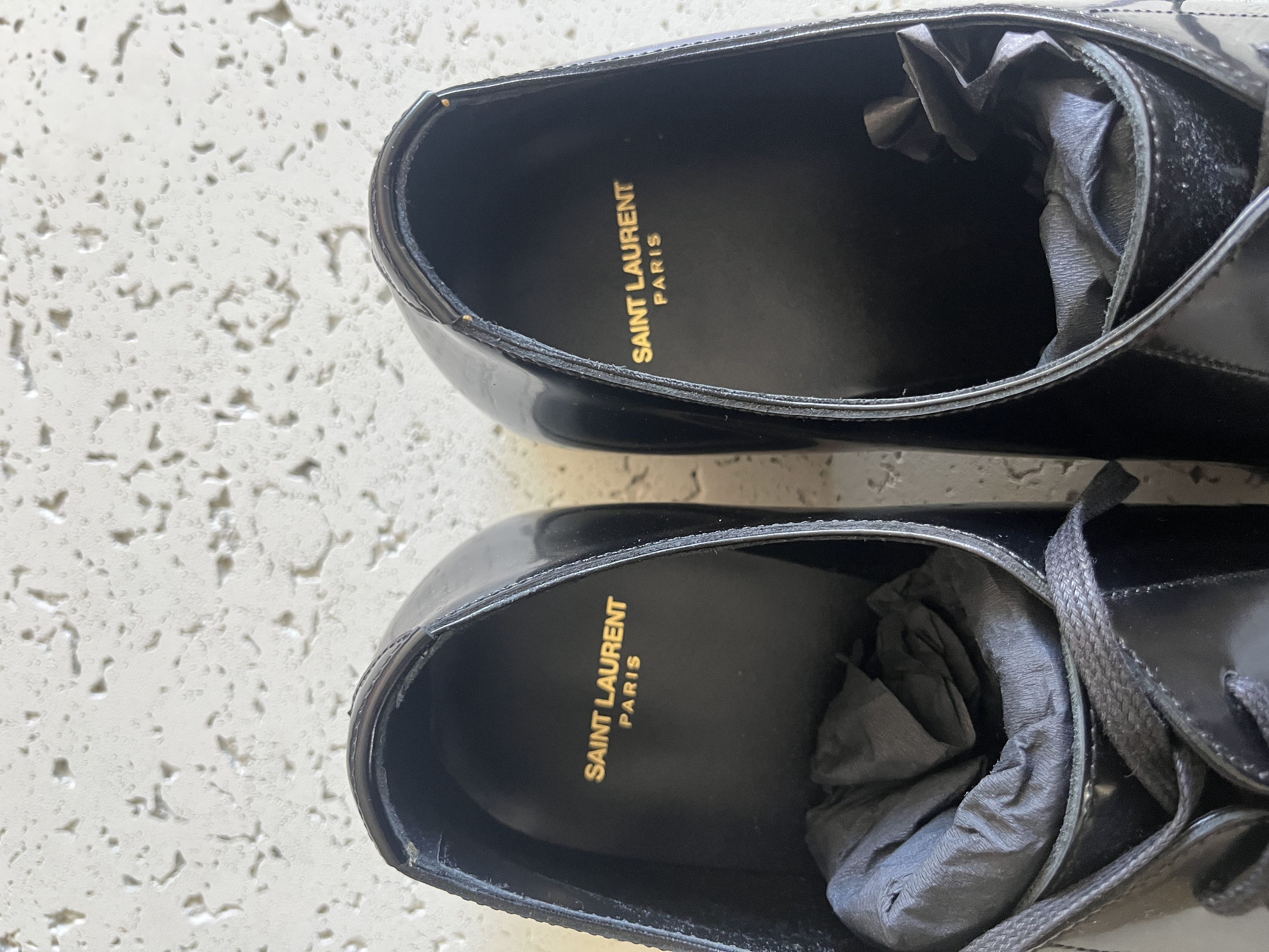 Saint Laurent Paris Mont 25 Derby Size US 12 / EU 45 - 6 Thumbnail