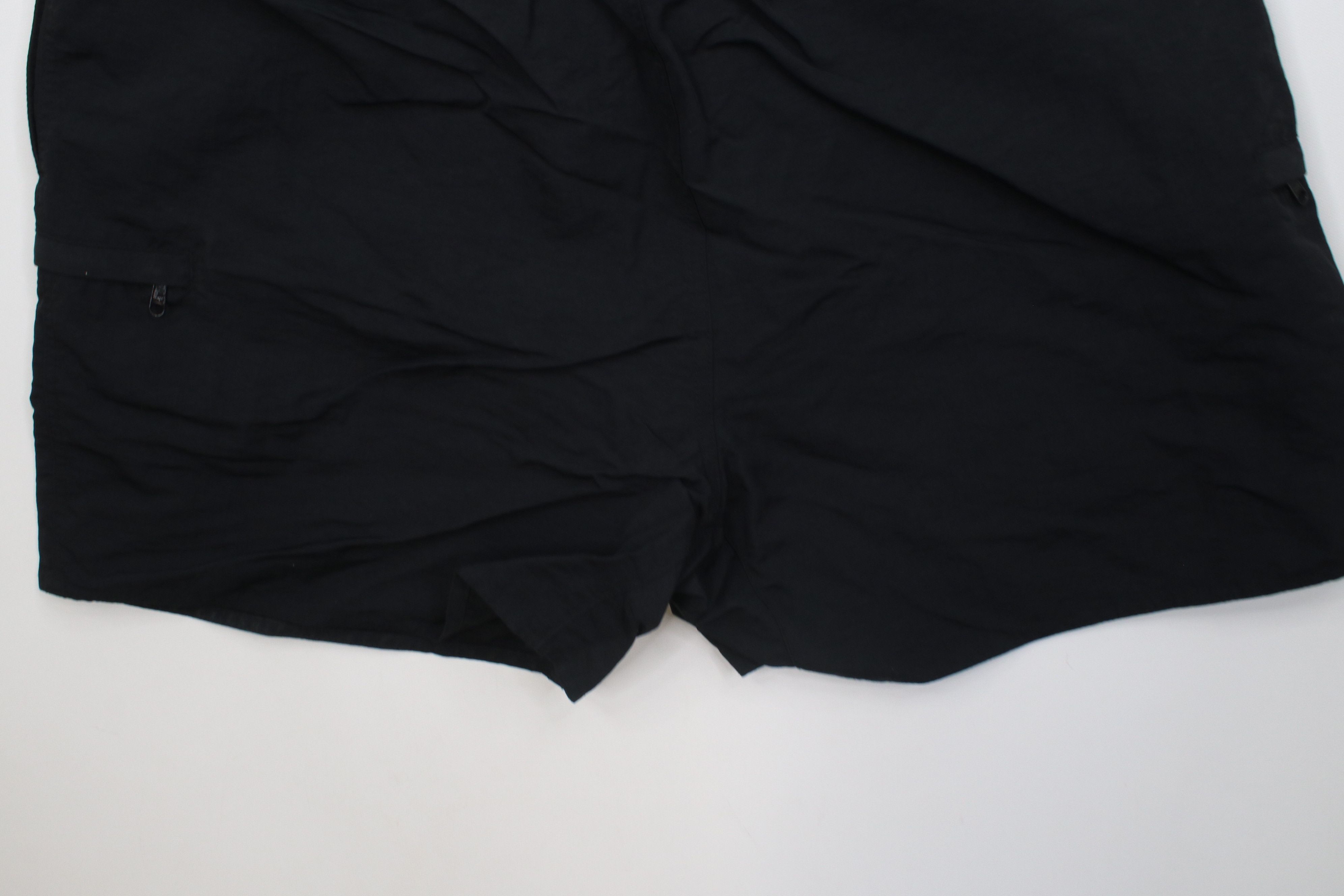 Lands' End Vintage 90s Lands End Lined Trekking Cargo Shorts Black Size 32" / US 10 / IT 46 - 12 Thumbnail