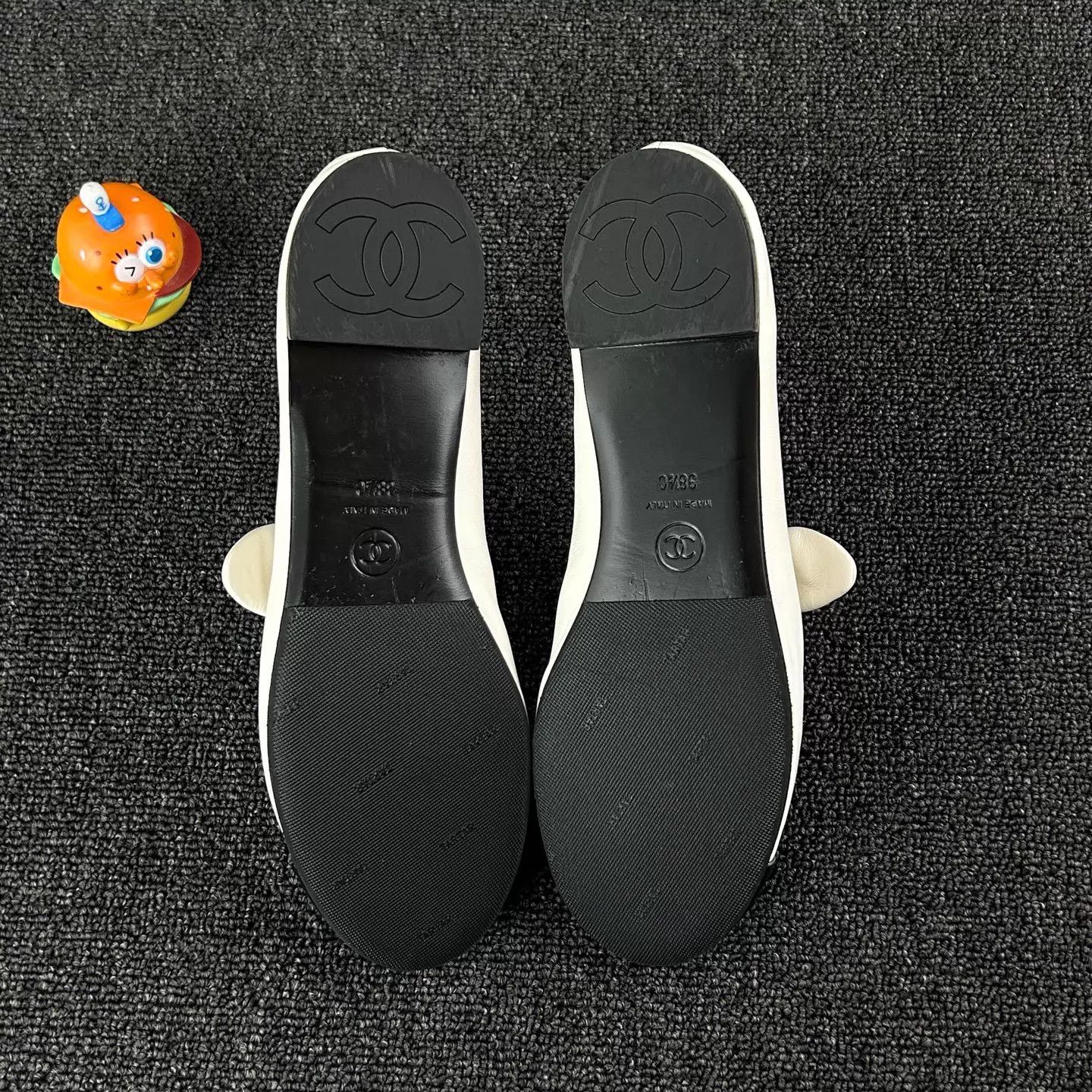 Chanel Chanel 25C Bow Color Blocked Flat 38.5 Size US 8 / IT 38 - 6 Thumbnail