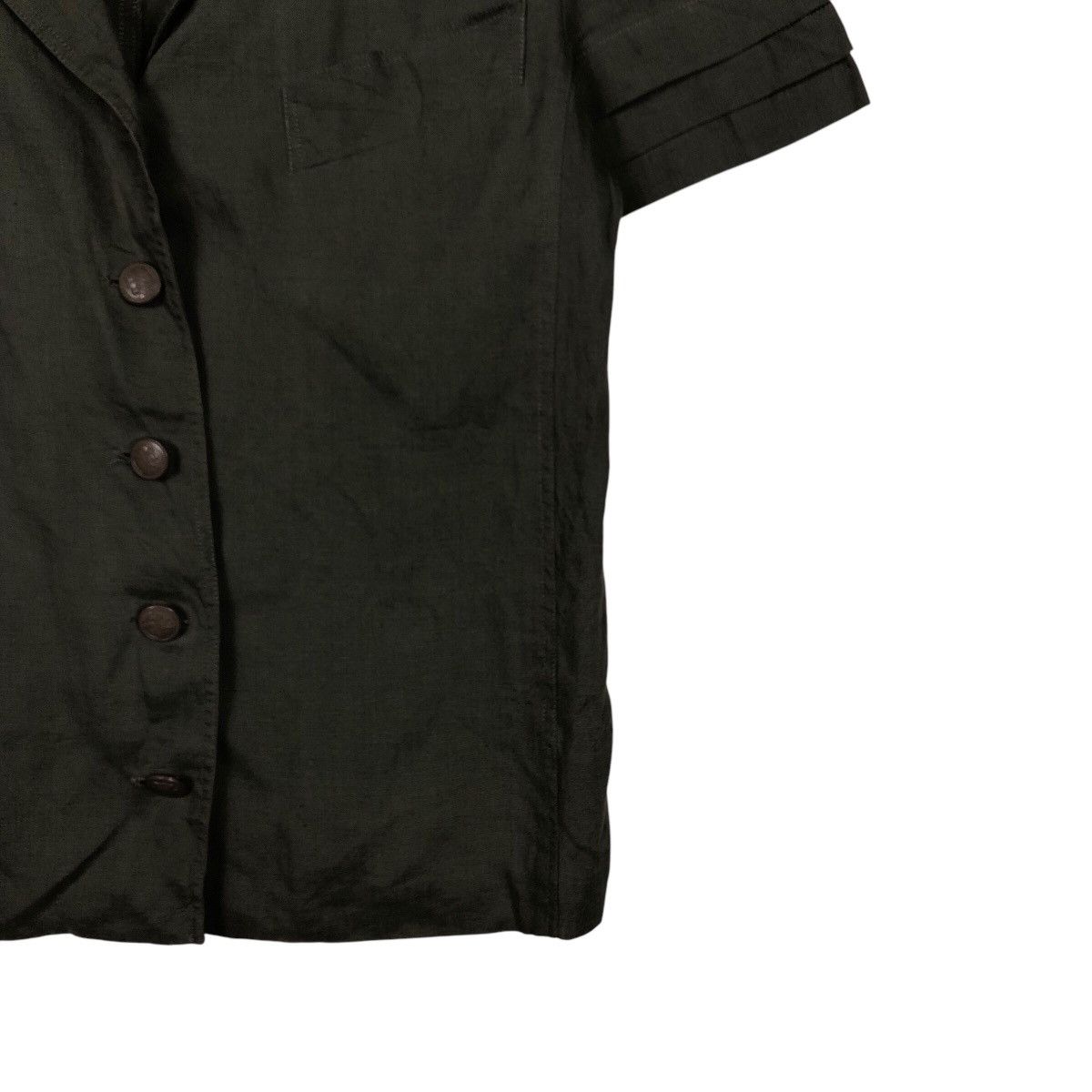 Fendi 📌Vintage Fendi Short Sleeve Shirt Jacket Size US M / EU 48-50 / 2 - 6 Thumbnail