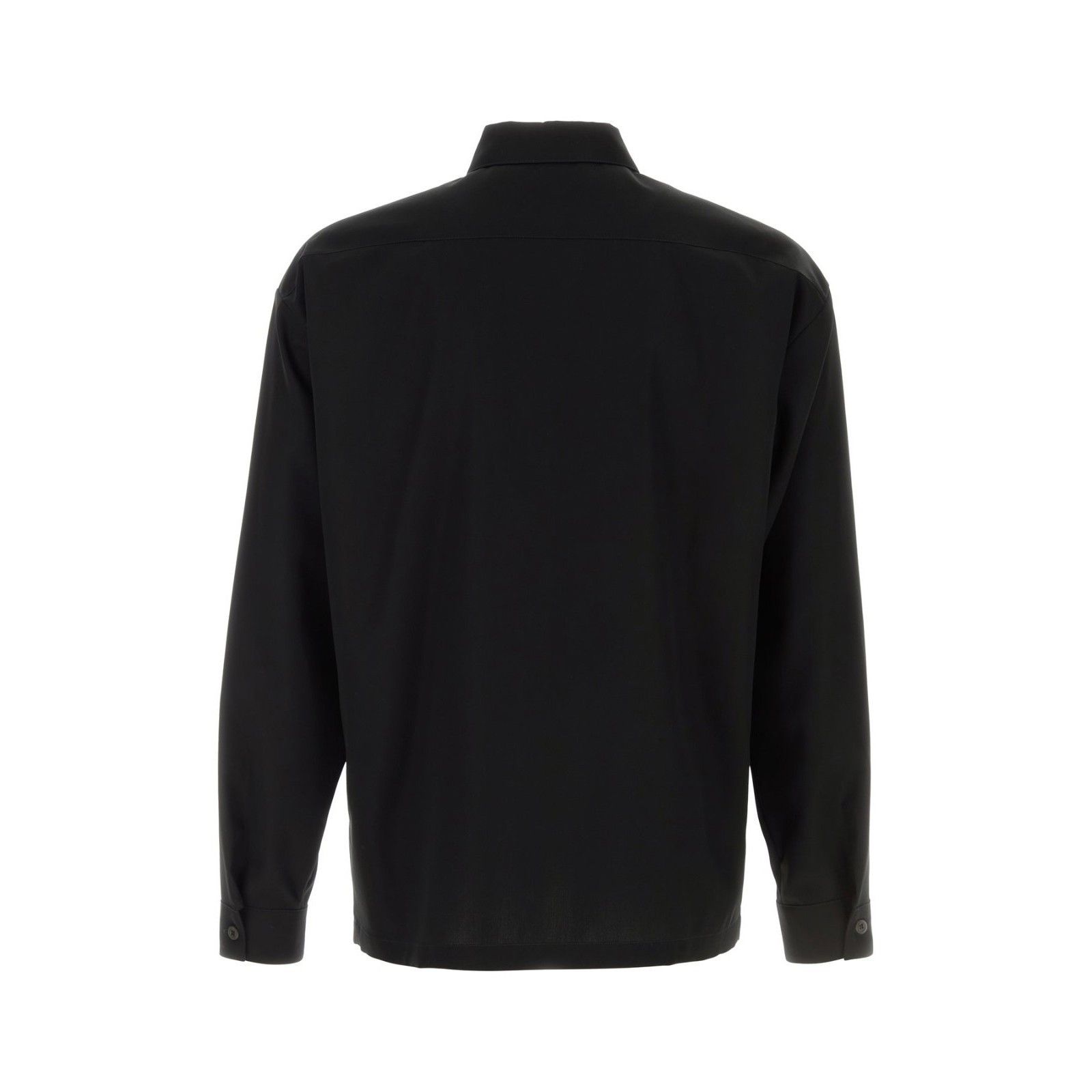 Prada PRADA Black Cotton Shirt New & Authentic (Men's size:S;) Size US S / EU 44-46 / 1 - 2 Thumbnail