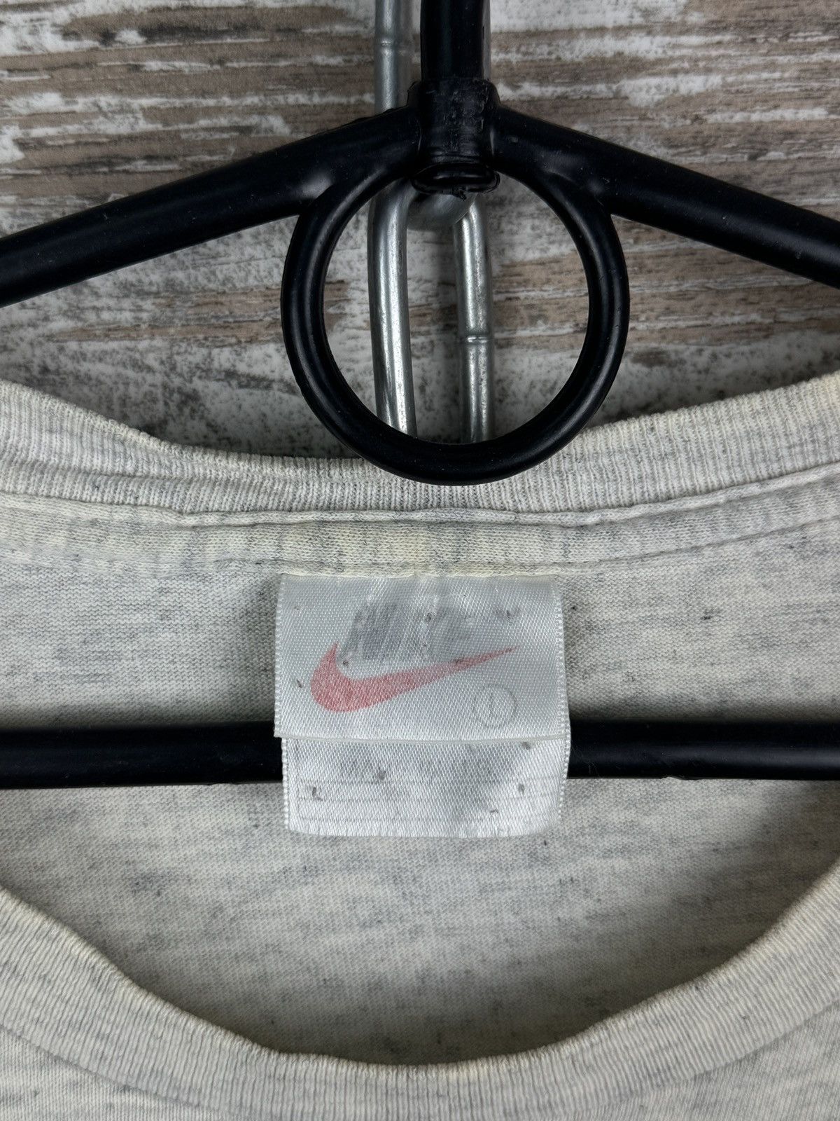 Nike × Vintage Mens Vintage Nike tennis USA T-shirt big logo tee rare 90s Size US L / EU 52-54 / 3 - 9 Thumbnail