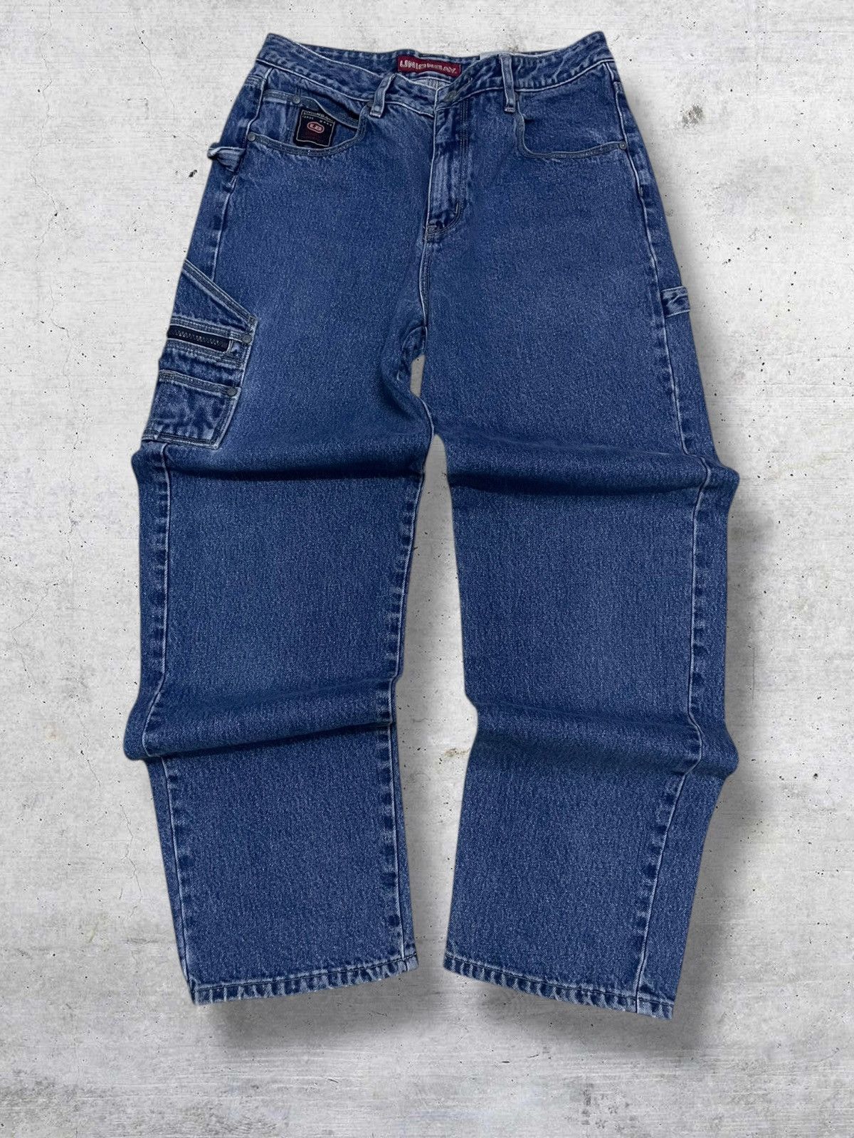 Japanese Brand VINTAGE UNION BAY JAPAN DESIGNER 90S CARPENTER BAGGY DENIM Size US 30 / EU 46 - 1 Thumbnail