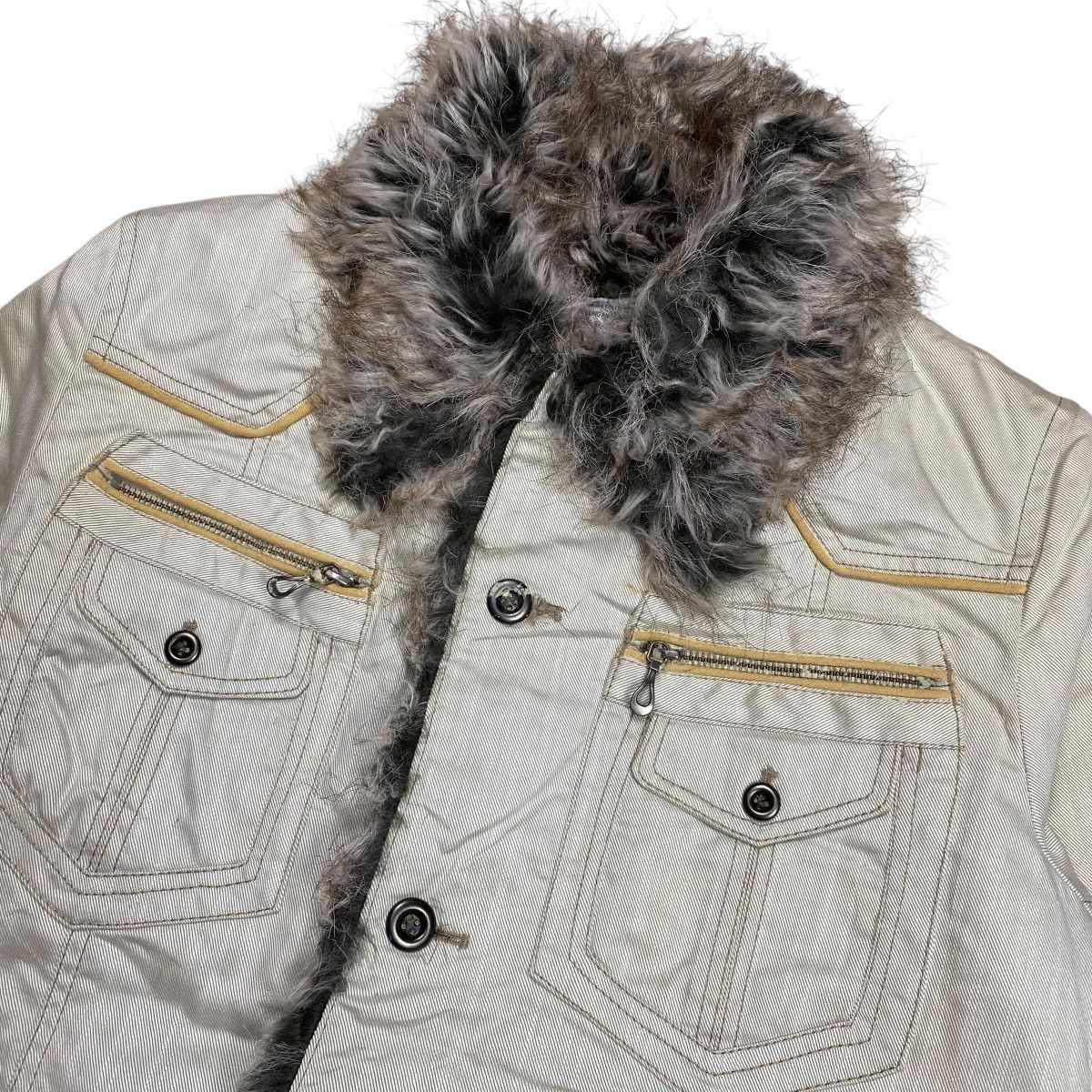 If Six Was Nine Nicole Club For Men Elaborate Collection Fur Pull Jacket Size US M / EU 48-50 / 2 - 3 Thumbnail