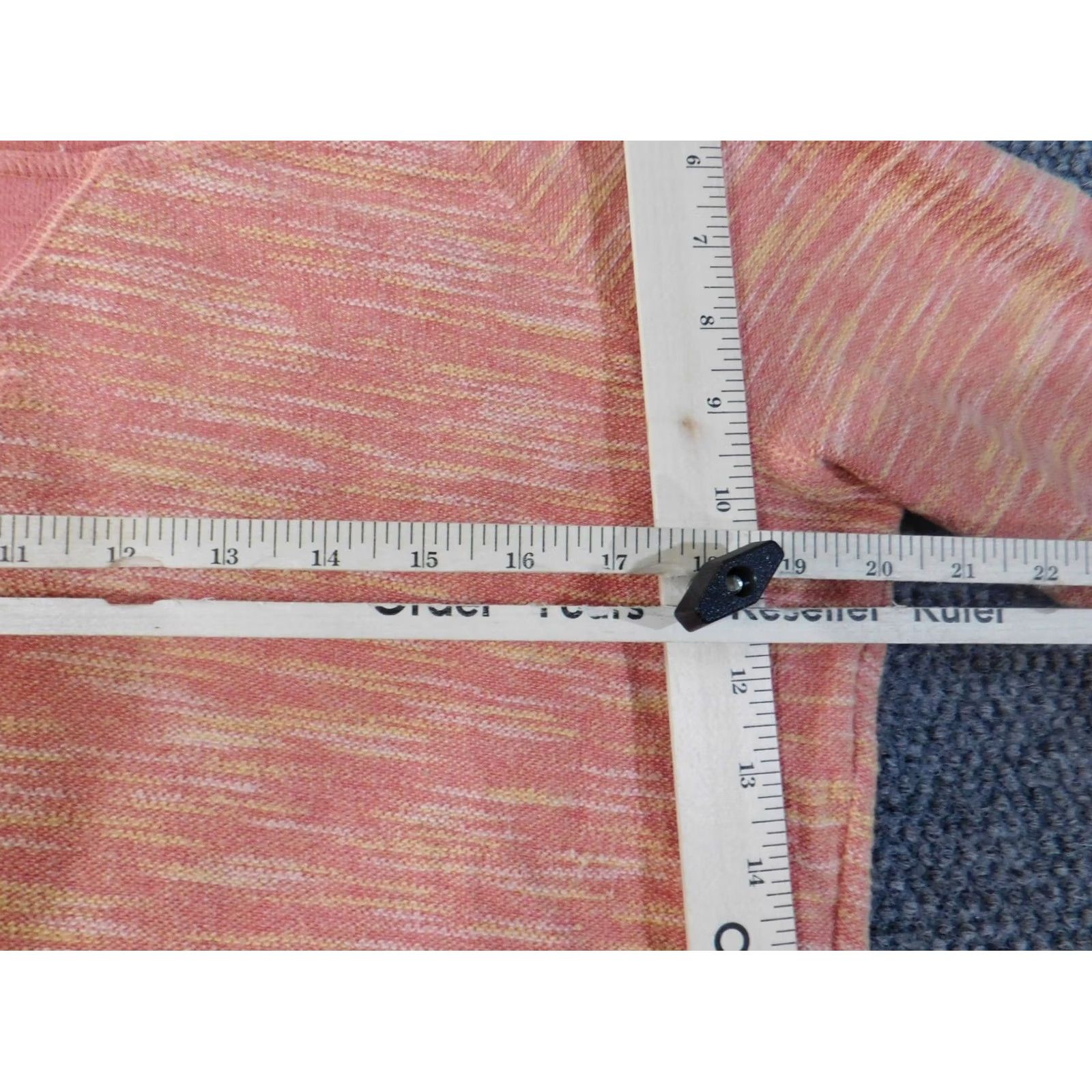 Vintage L.L. Bean Sweater Womens Medium Pink Pullover Geometric Knit Cotton Crew Neck Long Sleeve Casual Knitwear Mens Womens Girls? Size M / US 6-8 / IT 42-44 - 6 Thumbnail