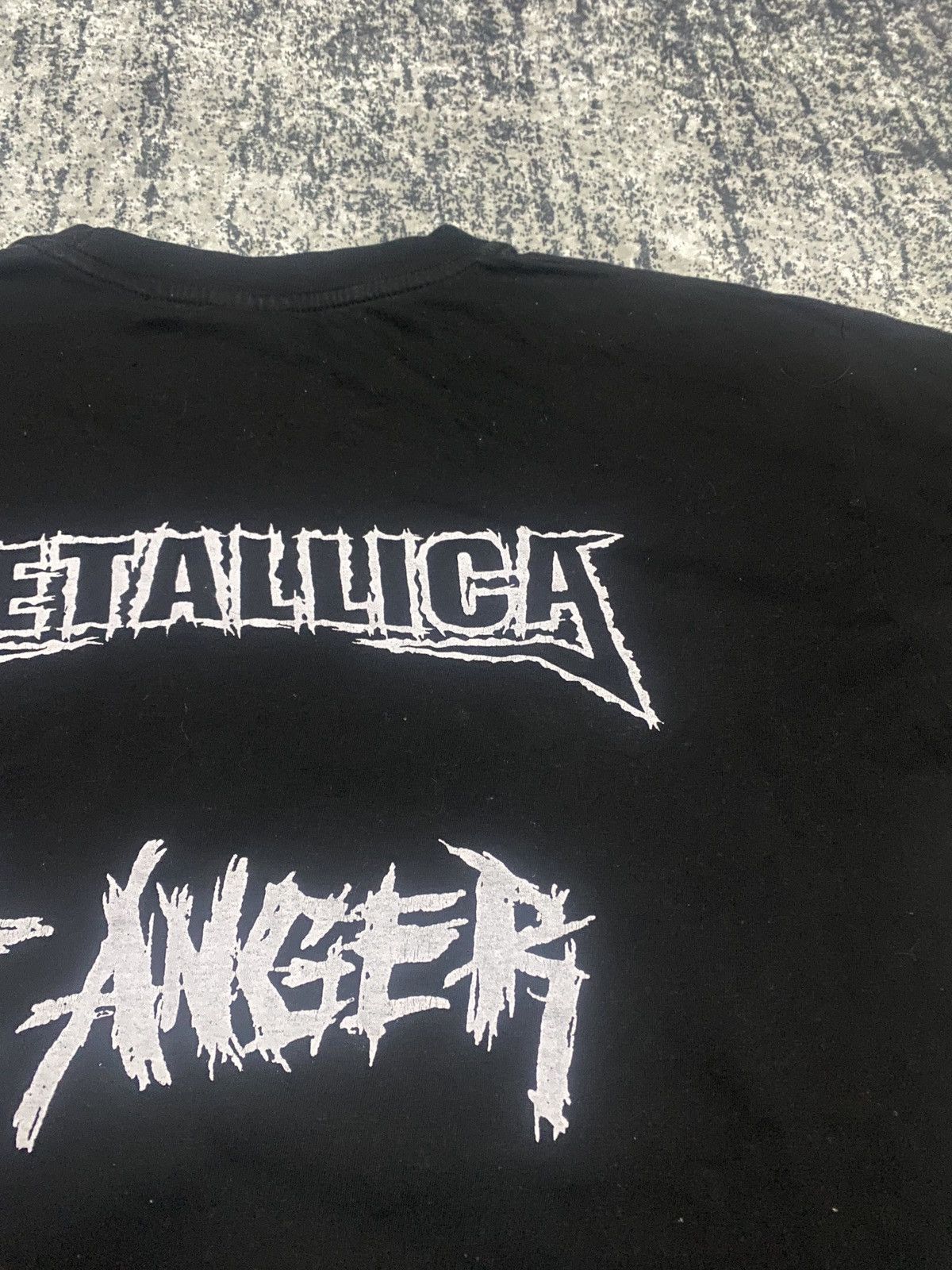 Band Tees × Metallica × Vintage Vintage Metallica st anger band Vintage 00s tee Size US L / EU 52-54 / 3 - 6 Thumbnail
