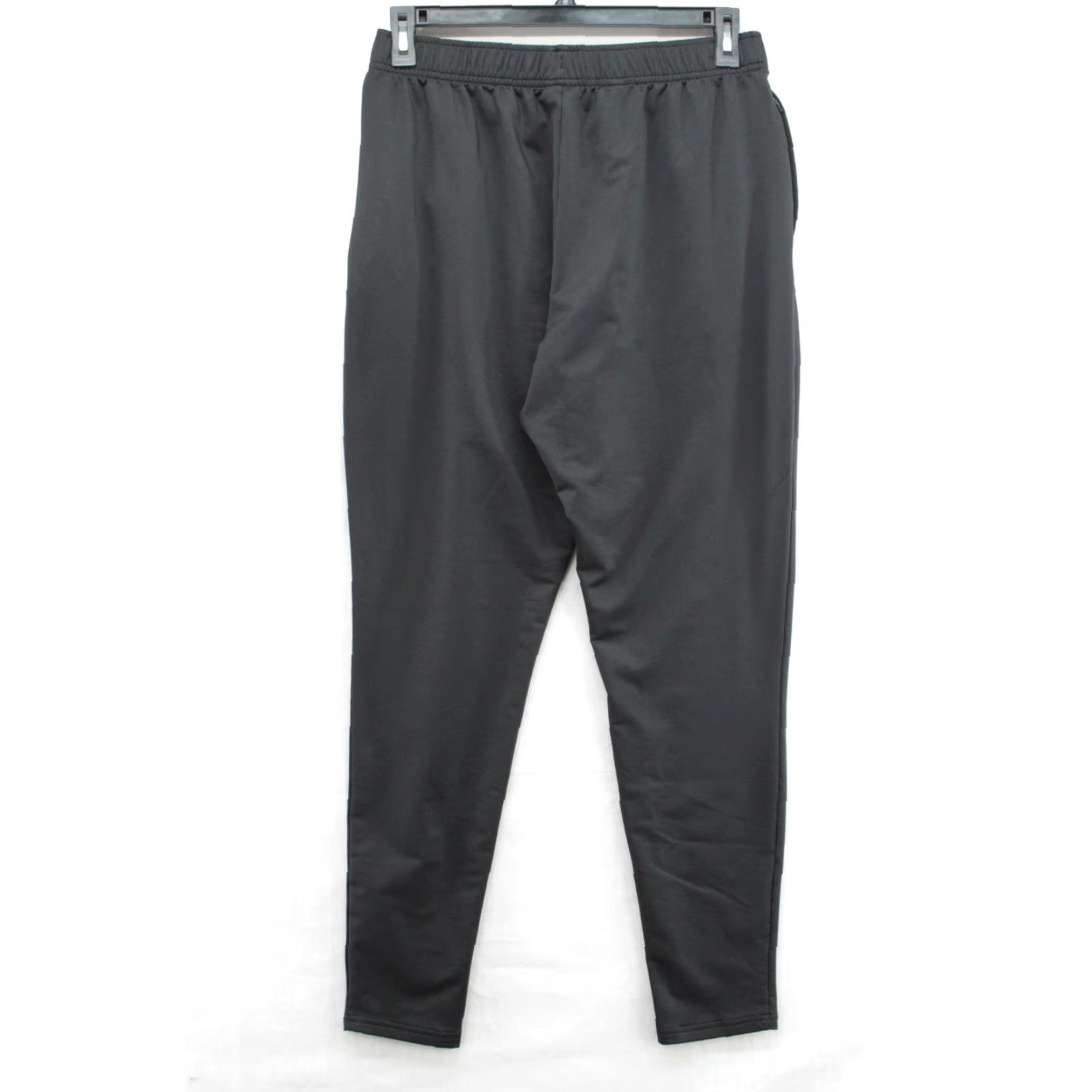 Gymshark Gymshark Pants Jogger Men Large Black Zipper Pockets Drawstring Athleisure Slim/Regular Inseam 29" Pockets Elastic Waist Size US 33 - 3 Thumbnail
