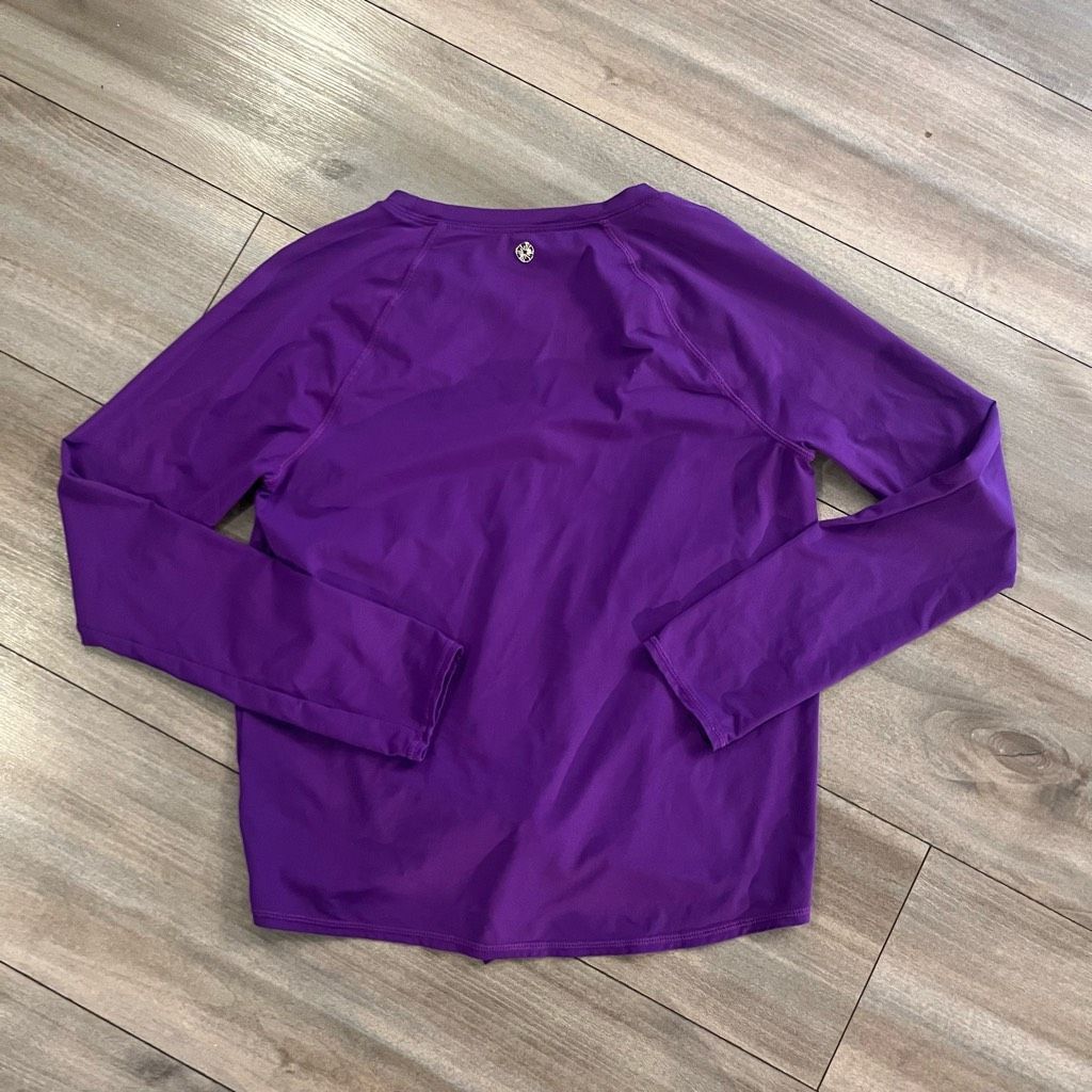 Lilly Pulitzer Lilly Pulitzer Luxletic Purple Athletic Workout Lightweight Size S / US 4 / IT 40 - 4 Thumbnail
