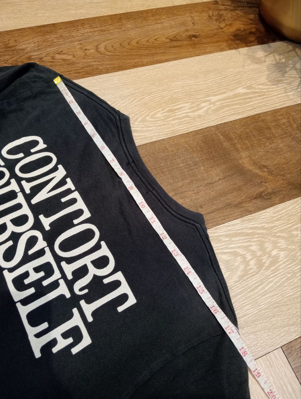 Hysteric Glamour VTG HYSTERIC GLAMOUR CONTORT YOURSELF T-SHIRT - FADED BLACK Size US L / EU 52-54 / 3 - 14 Thumbnail
