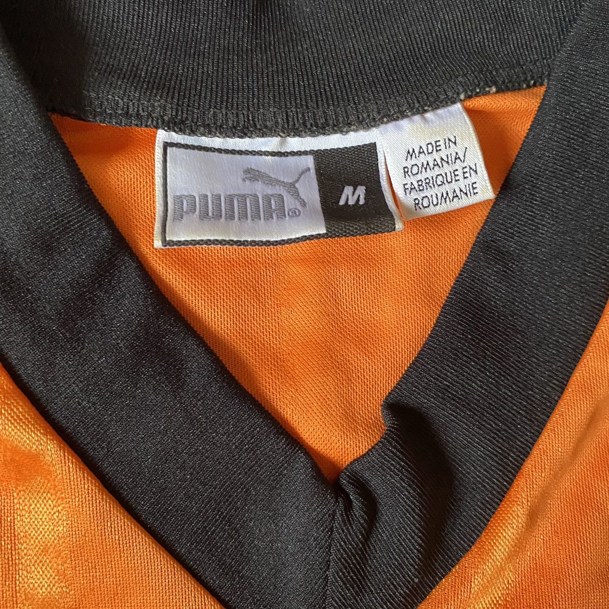 Puma Vintage Puma Soccer Jersey Rare Signatures Size US M / EU 48-50 / 2 - 3 Thumbnail