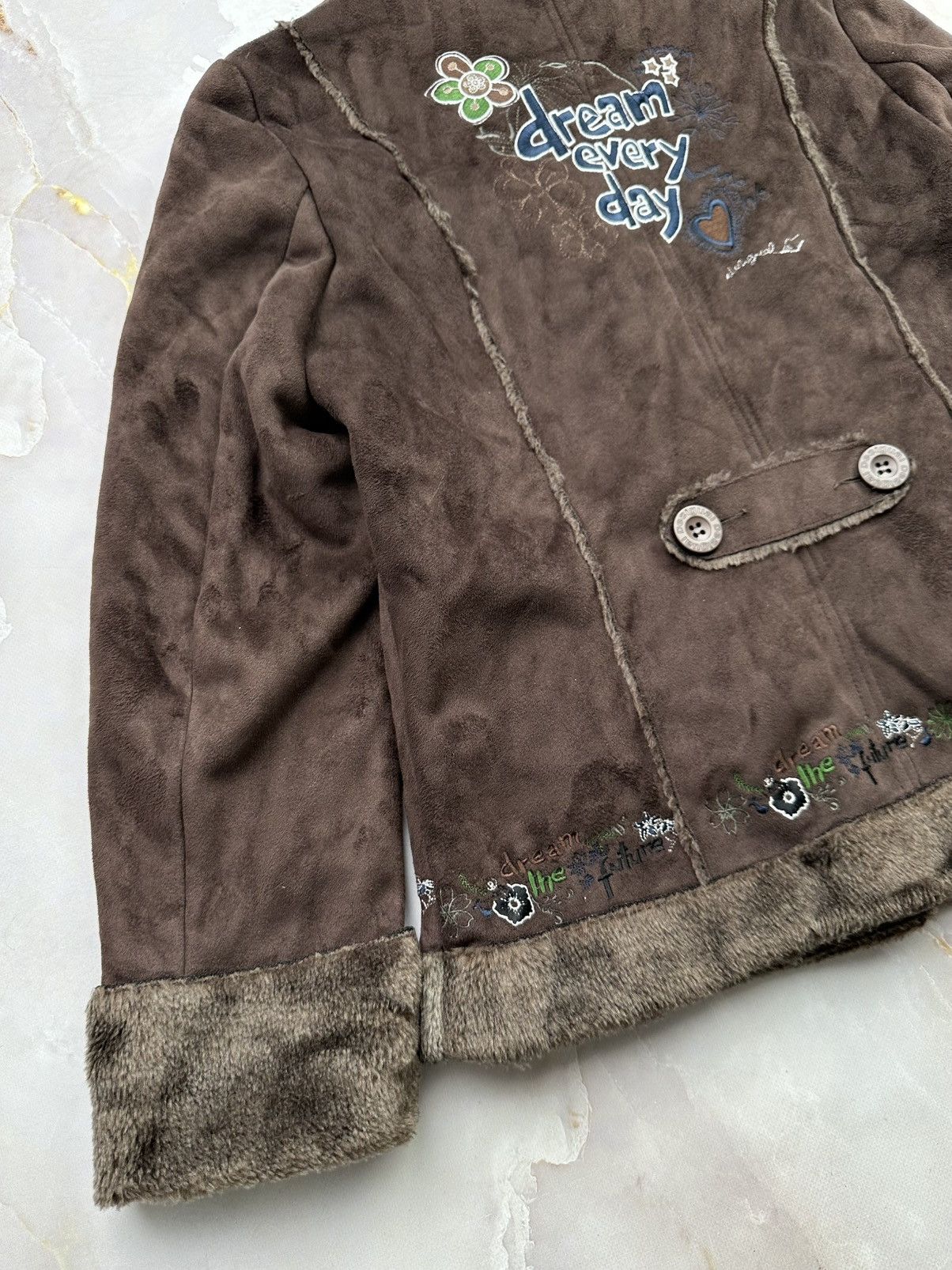 Desigual Desigual Faux Fur Coat Size M / US 6-8 / IT 42-44 - 9 Thumbnail
