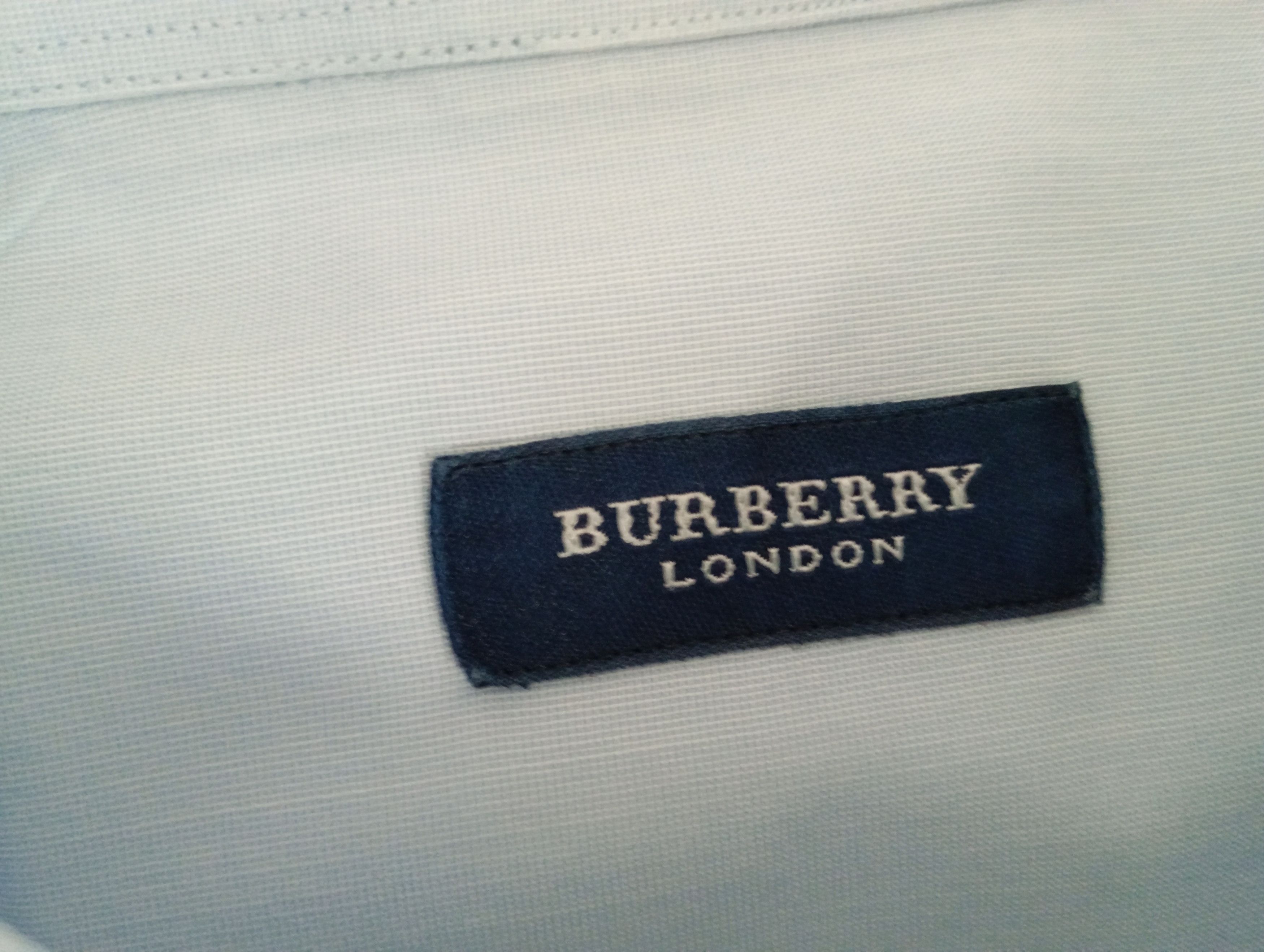 Burberry × Vintage Burberry London 90s Shirt Long Sleeve Size L Size US L / EU 52-54 / 3 - 8 Thumbnail