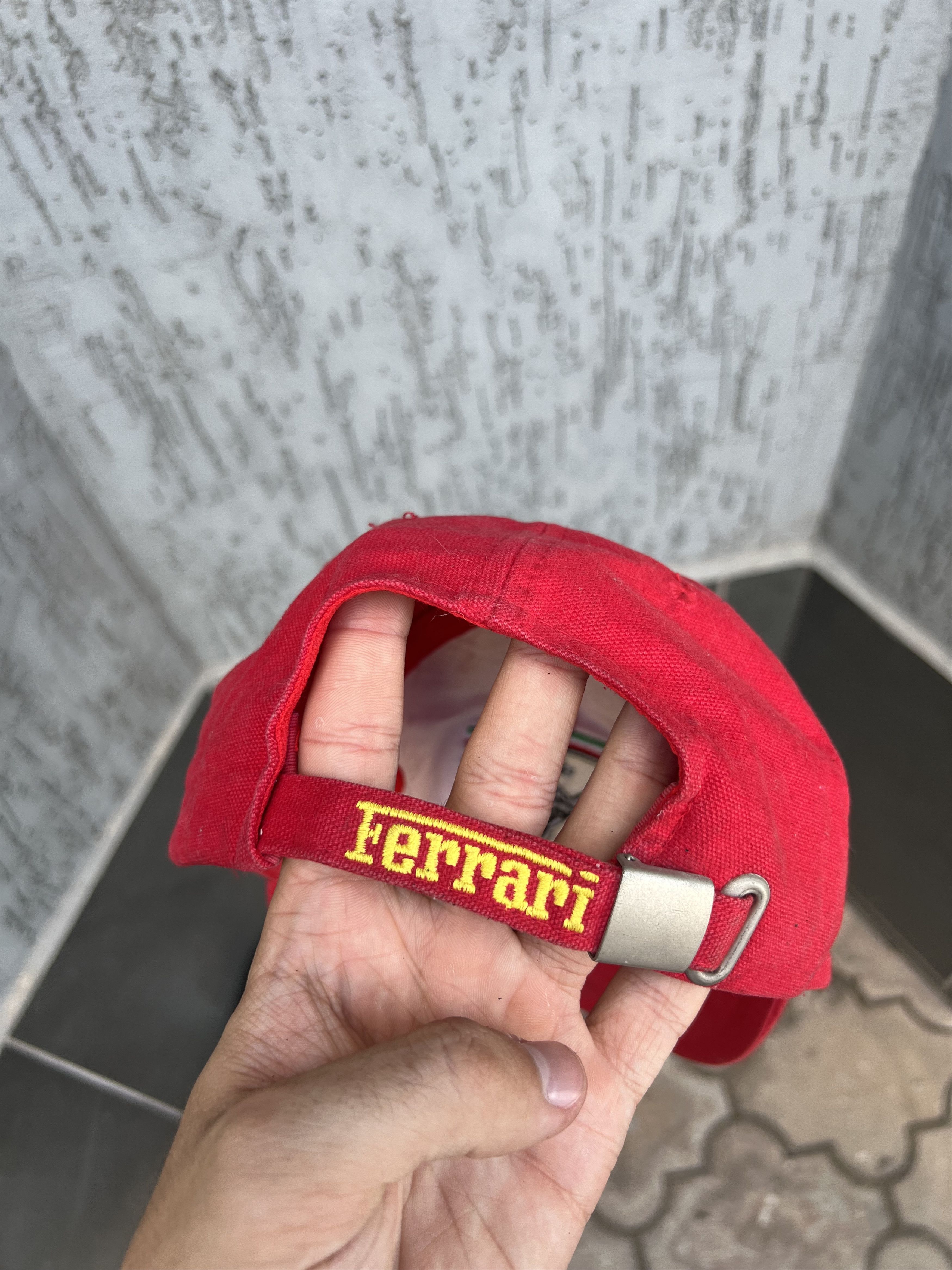 Ferrari × Marlboro × Vintage Vintage Ferrari Big Logo Racing Cap Size ONE SIZE - 3 Thumbnail