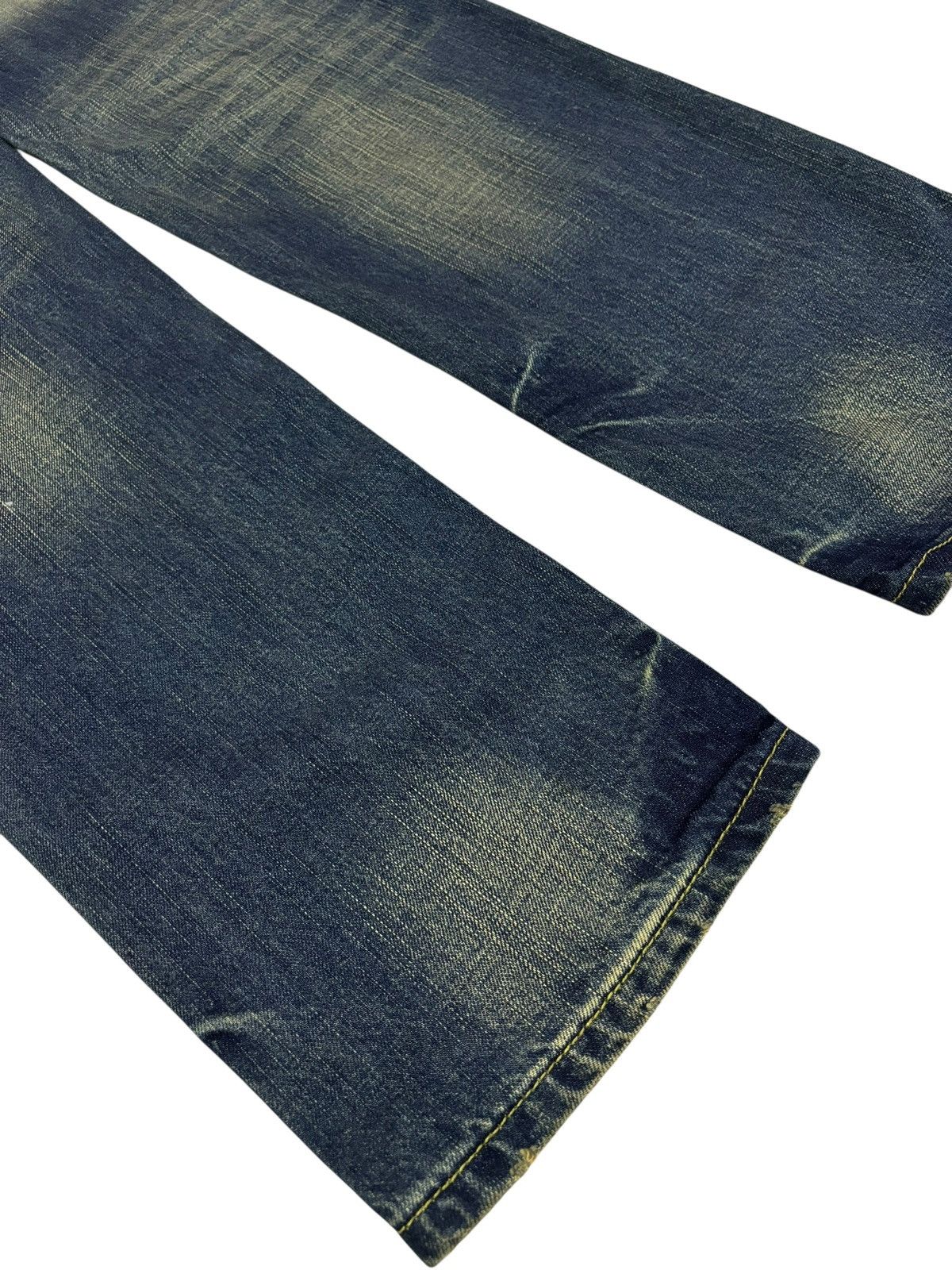 Japanese Brand Vtg Kamimura Tokyo Japan Mud Washed Jeans Size US 32 / EU 48 - 6 Thumbnail
