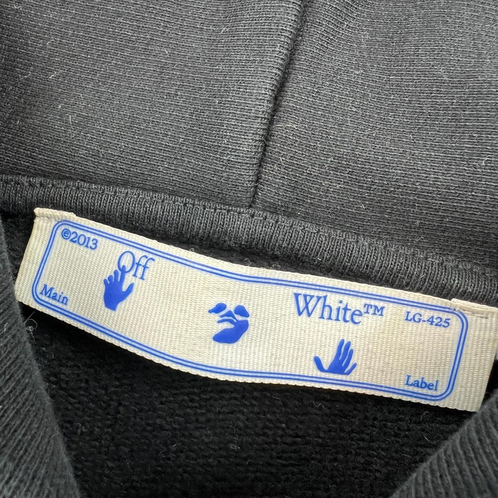Off-White Off-White Acrylic Arrows Black Hoodie Size US XS / EU 42 / 0 - 5 Thumbnail