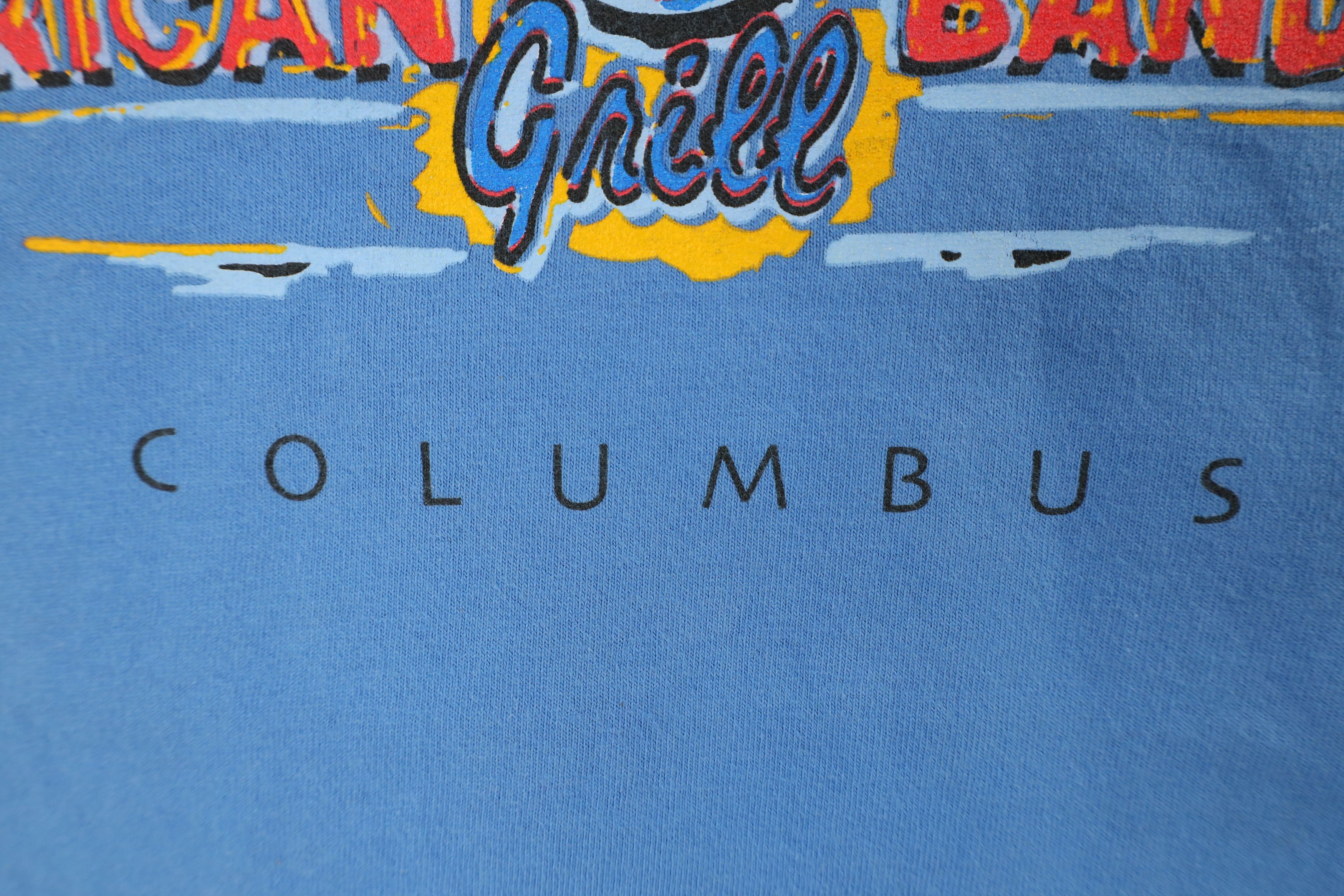 Vintage Vintage 90s Clarks Grill American Bandstand T-Shirt Blue Size US L / EU 52-54 / 3 - 8 Thumbnail