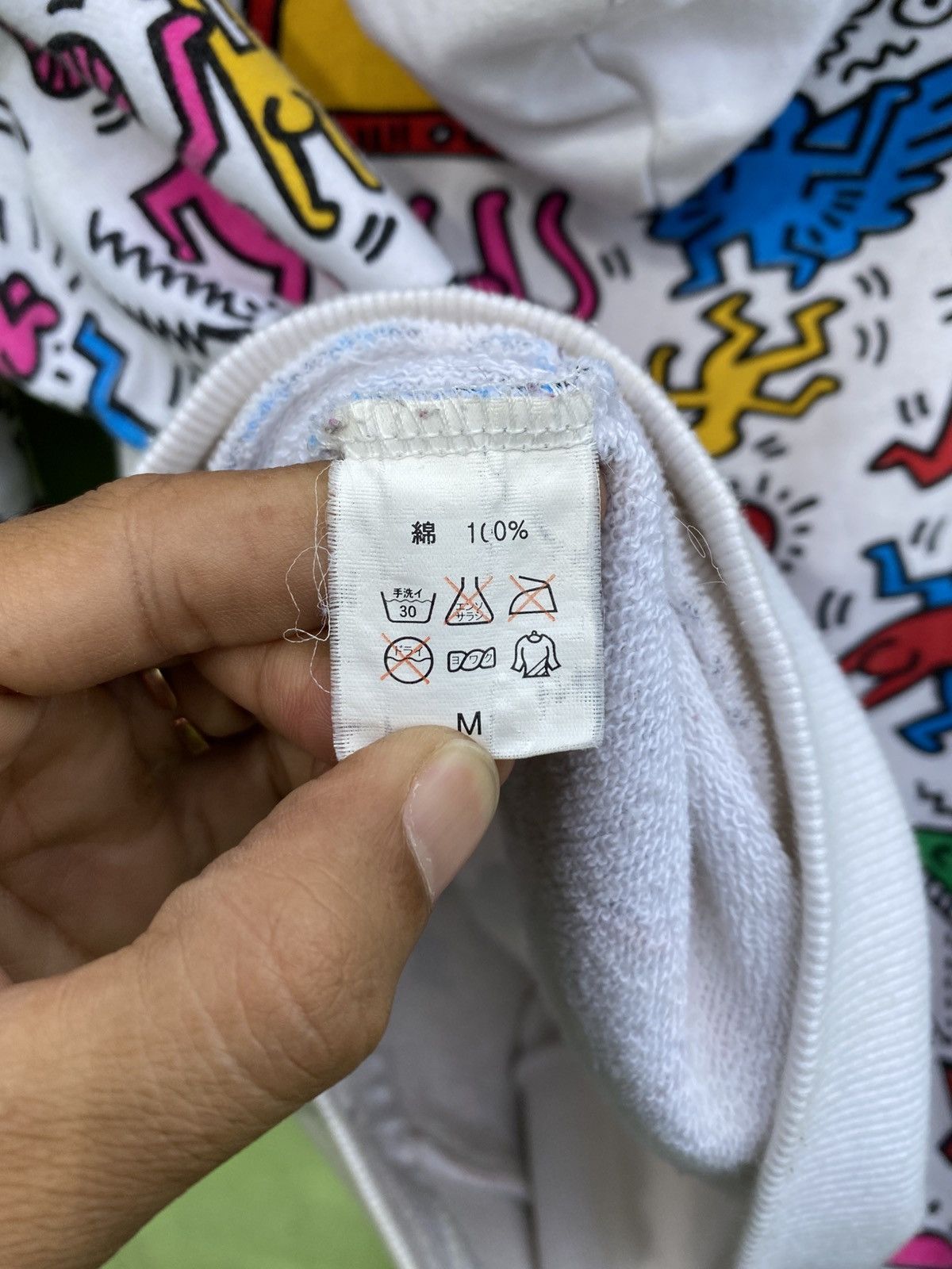 Keith Haring BIGBANG X Keith Haring Hoodie Full Print Colorful Iconic Art Size US L / EU 52-54 / 3 - 14 Thumbnail