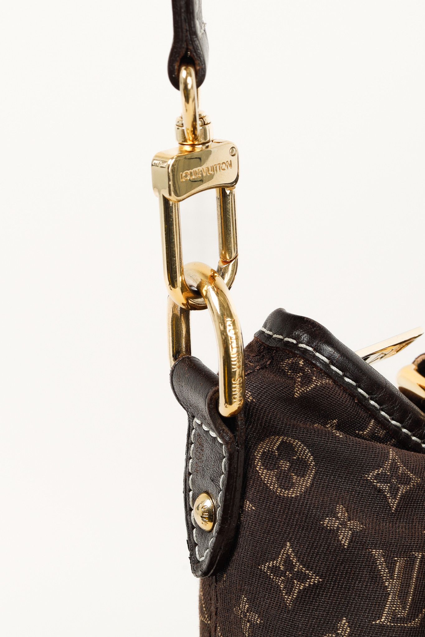 Louis Vuitton Louis Vuitton Fusain Idylle Mini Lin Canvas Elegie Bag Size ONE SIZE - 8 Thumbnail
