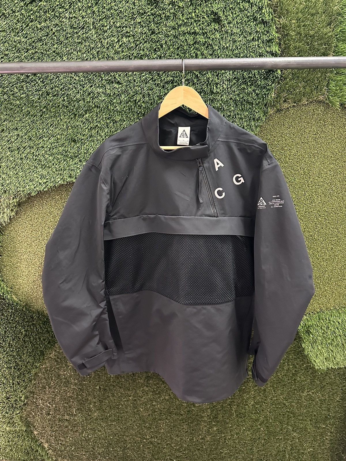 Image of Nike Acg Nike Lab Jacket Size XL in Black, Men's