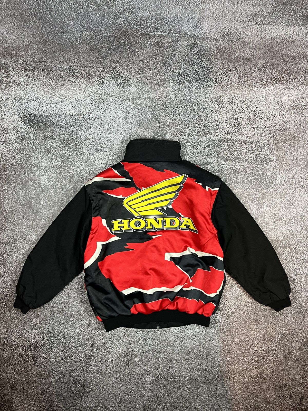 Honda Jopa racing nylon jacket / vest big logo nascar y2k