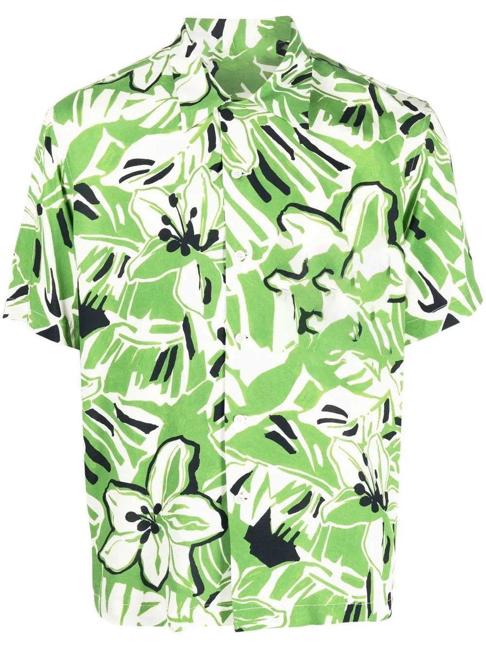 Other Floral-Print Short-Sleeved Shirt Size US L / EU 52-54 / 3 - 3 Thumbnail