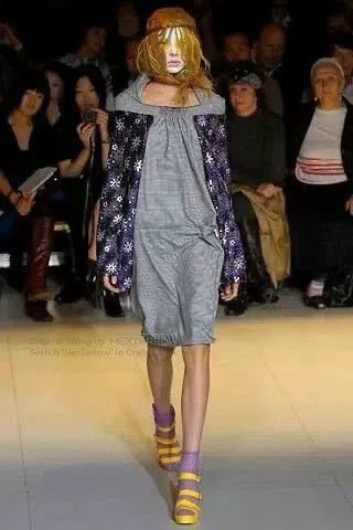 Comme des Garcons Comme Des Garcons Patchwork deconstructed dress Size S / US 4 / IT 40 - 1 Thumbnail