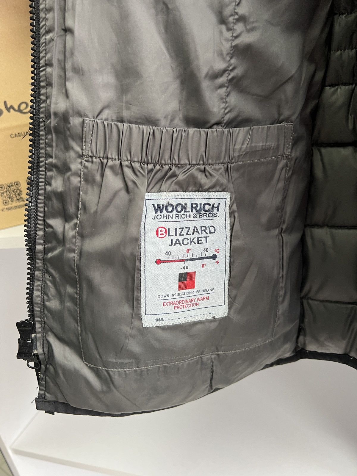 Vintage × Woolrich Woolen Mills Vintage Woolrich Women’s Puffer Down Jacket Size M / US 6-8 / IT 42-44 - 11 Thumbnail