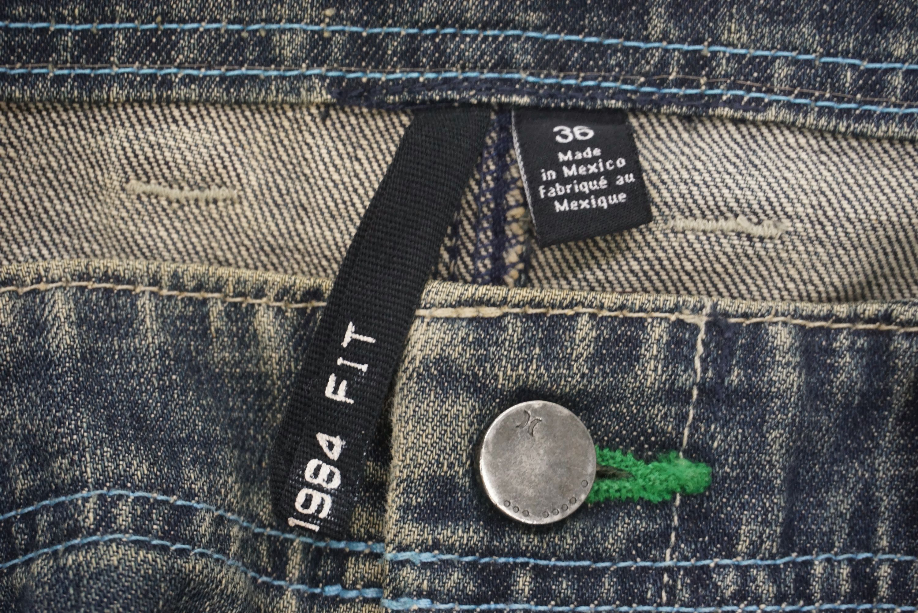 Hurley Baggy Jeans fits W38 L32.5 Y2K Hip Hop Skateboards Denim Size US 36 / EU 52 - 12 Thumbnail